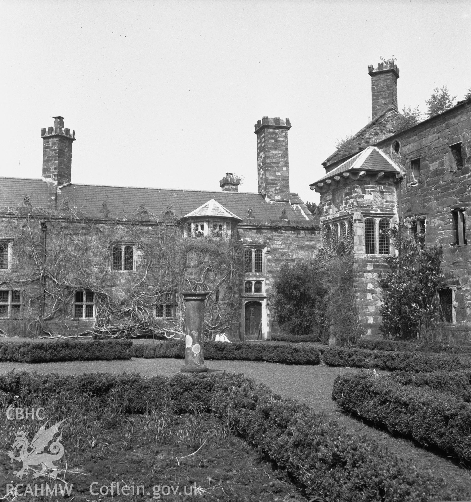 D.O.E photograph of Gwydir Castle, Trefriw.