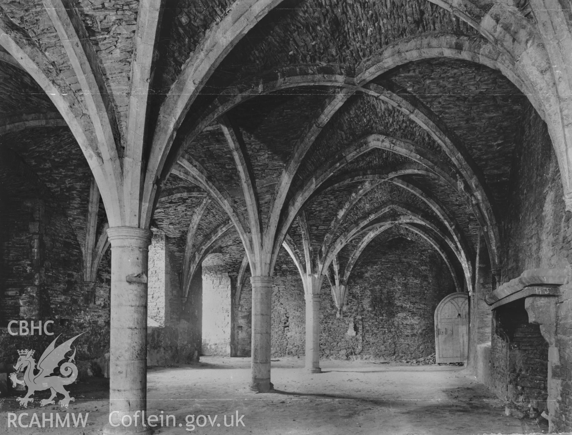 D.O.E photograph of Neath Abbey.