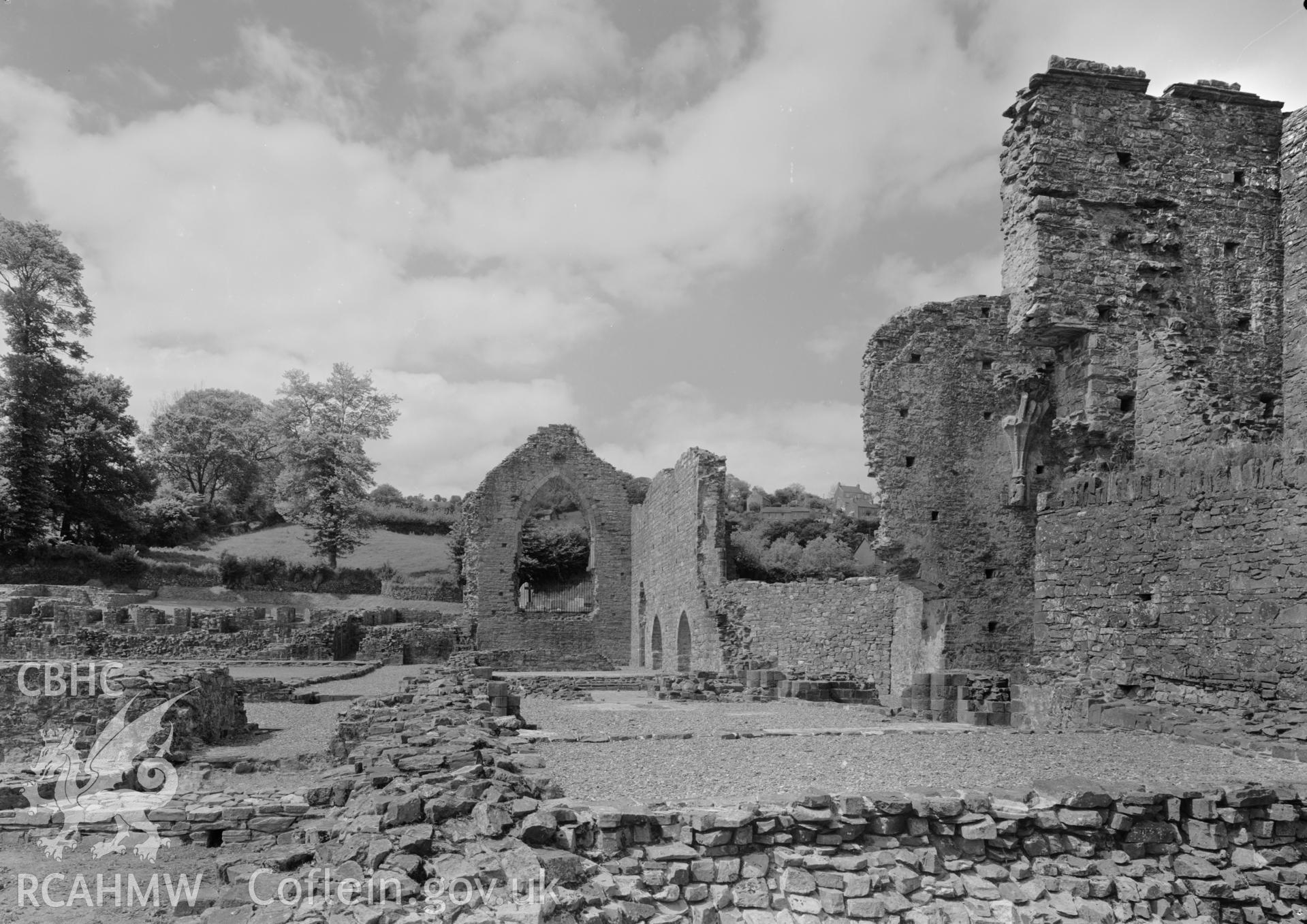 D.O.E photograph of St Dogmaels Abbey.