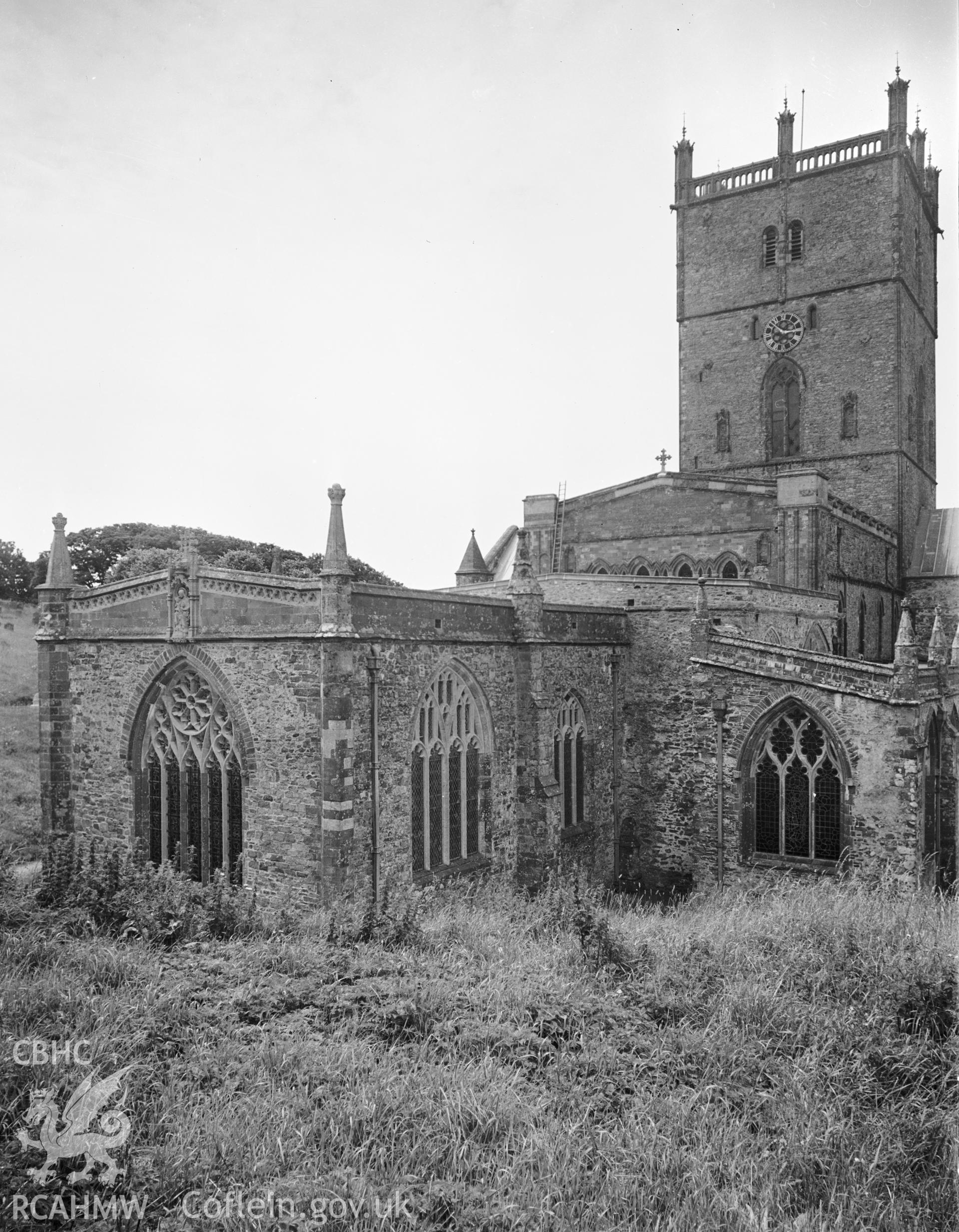 Exterior view showing view of the Lady Chapel from the north-east.