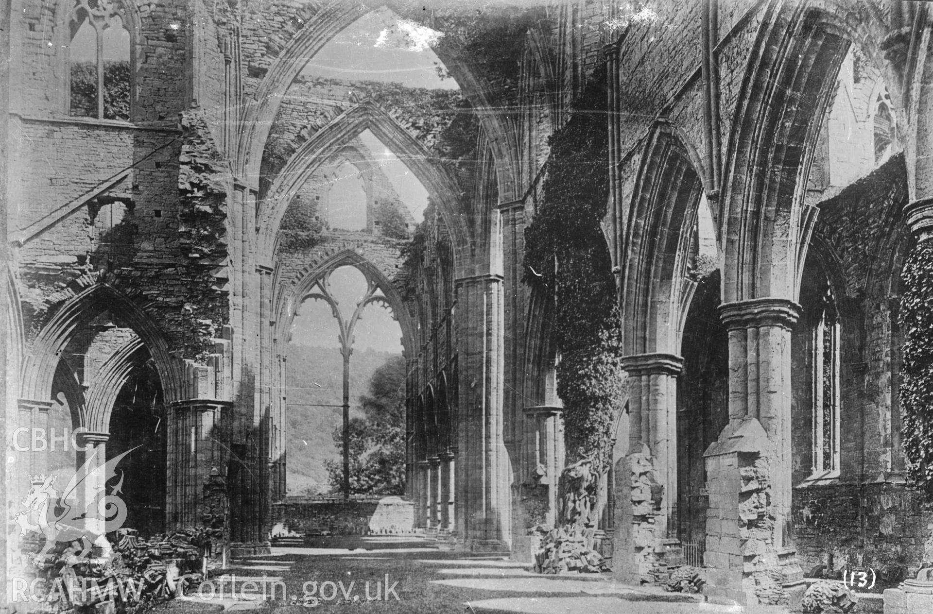 View of Tintern Abbey taken by  W A Call.