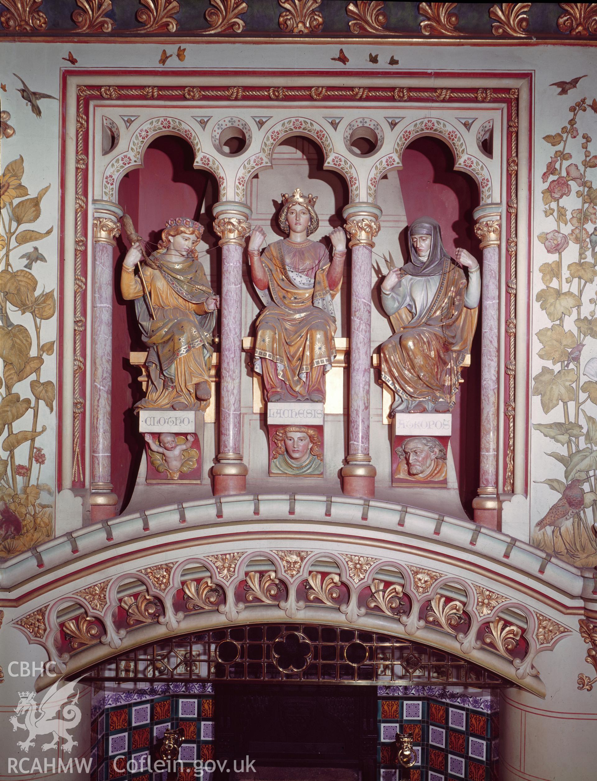 Interior detail at Castell Coch.
