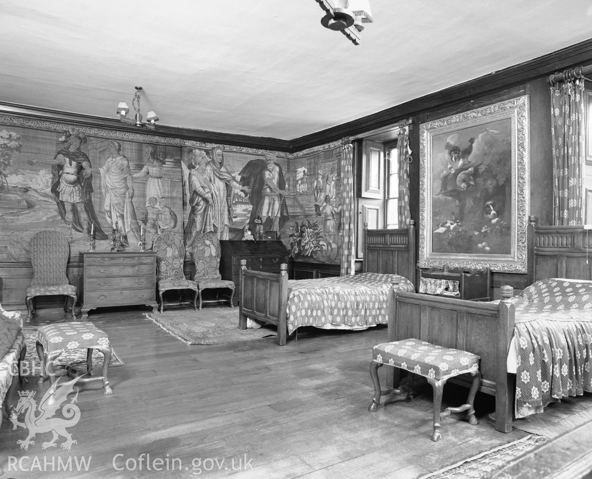 Penpont Manor: Tapestry Room on the first floor