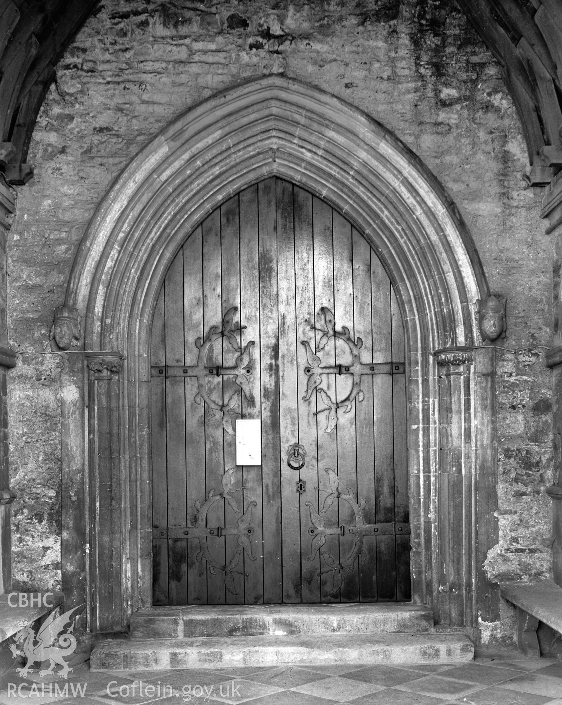 View of the north doorway of nave at St Marys Church