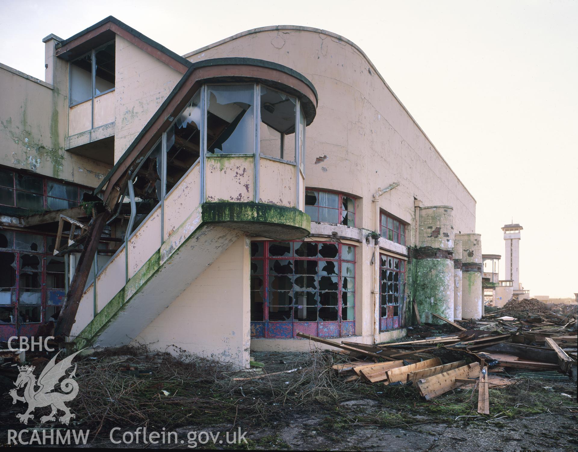 RCAHMW colour transparency showing general view of Pontins Holiday Camp, Prestatyn.