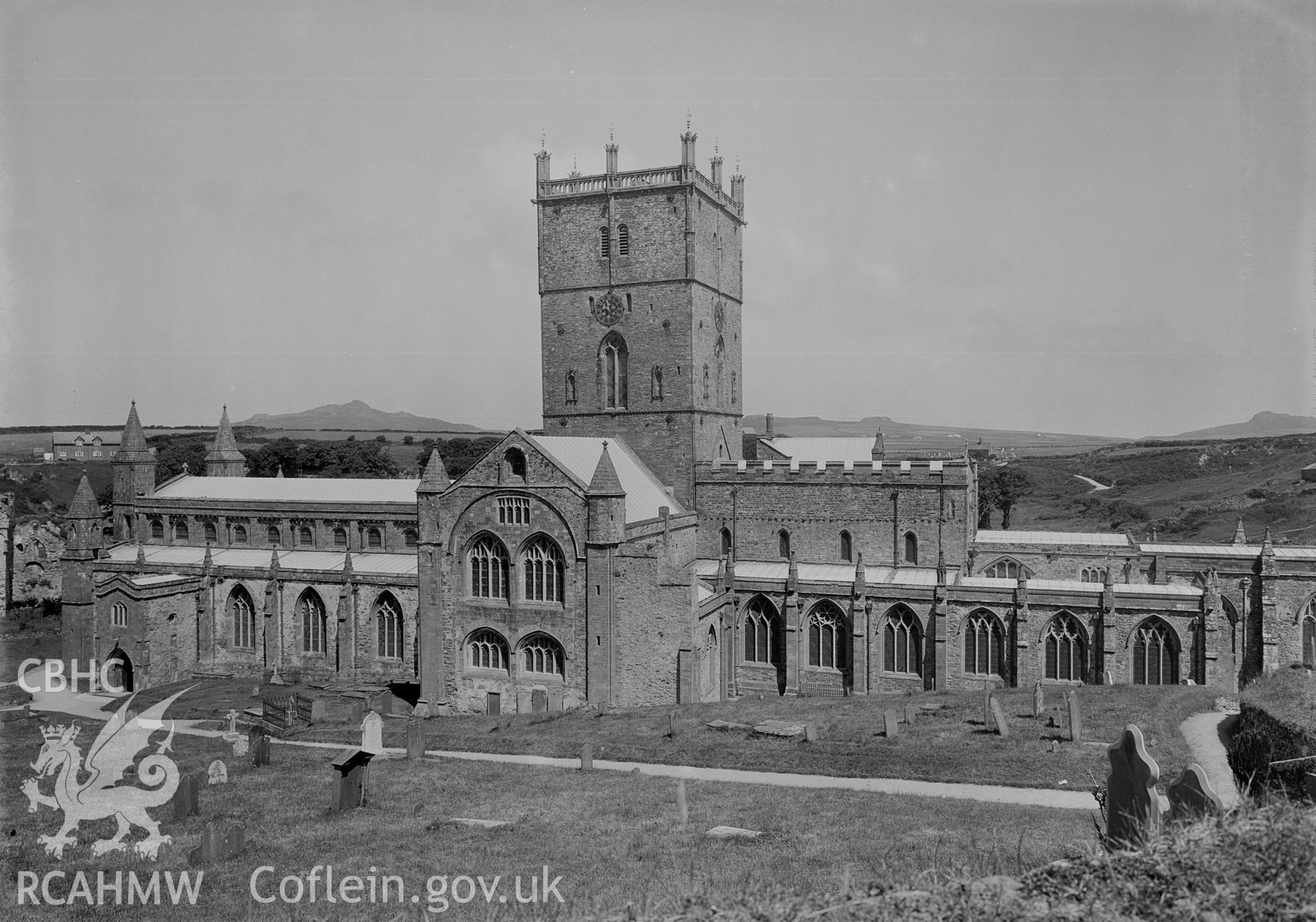 View of St Davids Cathedral from the southeast.