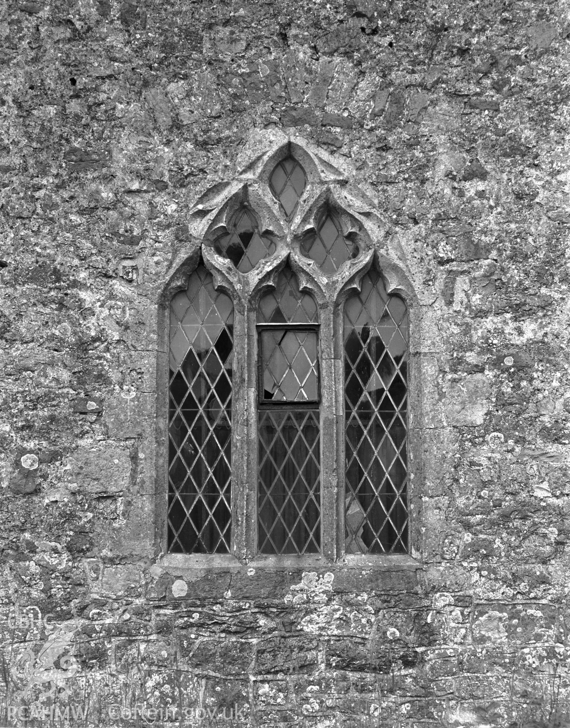 East window of the chancel.