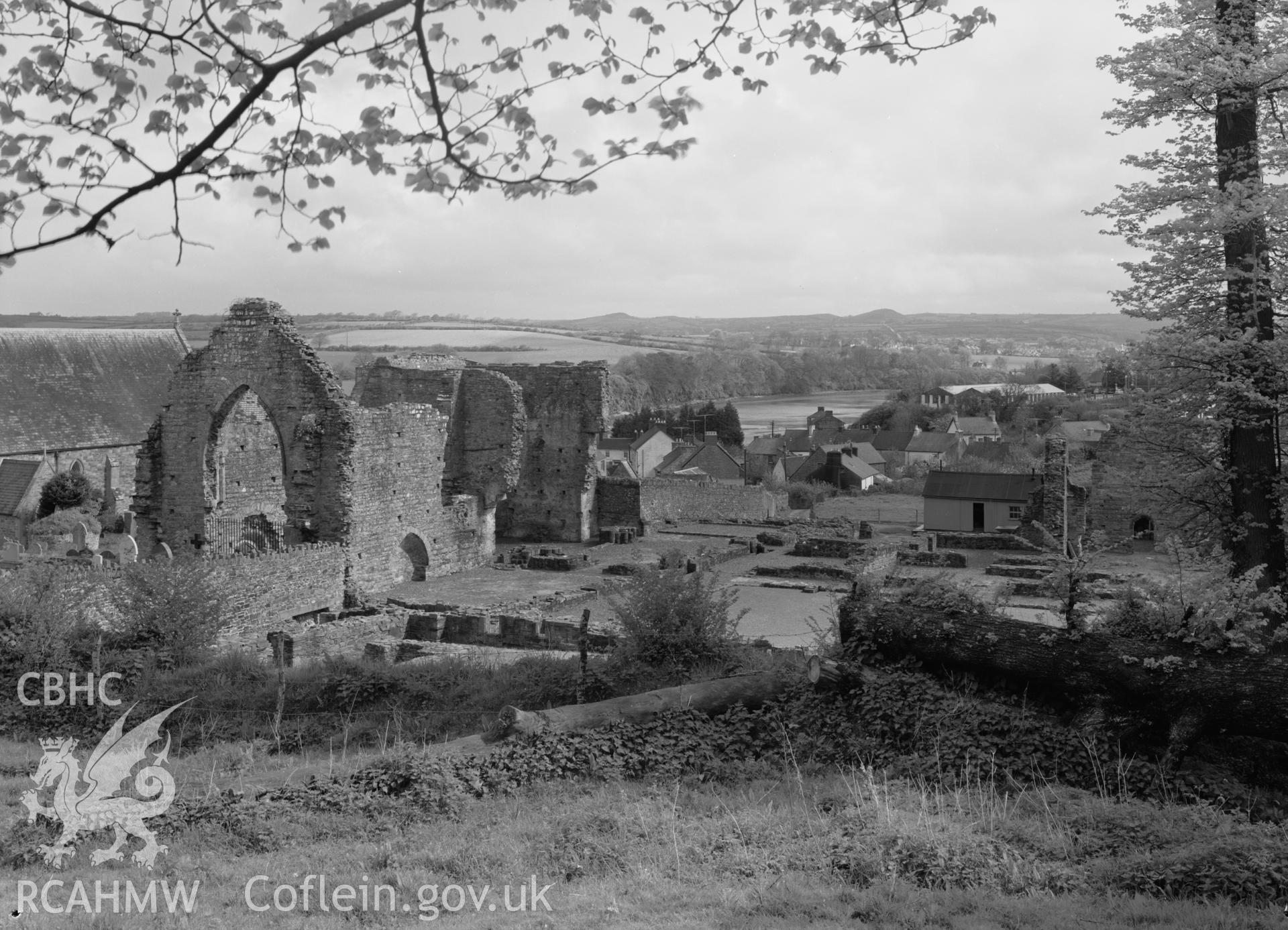 D.O.E photograph of St Dogmael's Abbey.