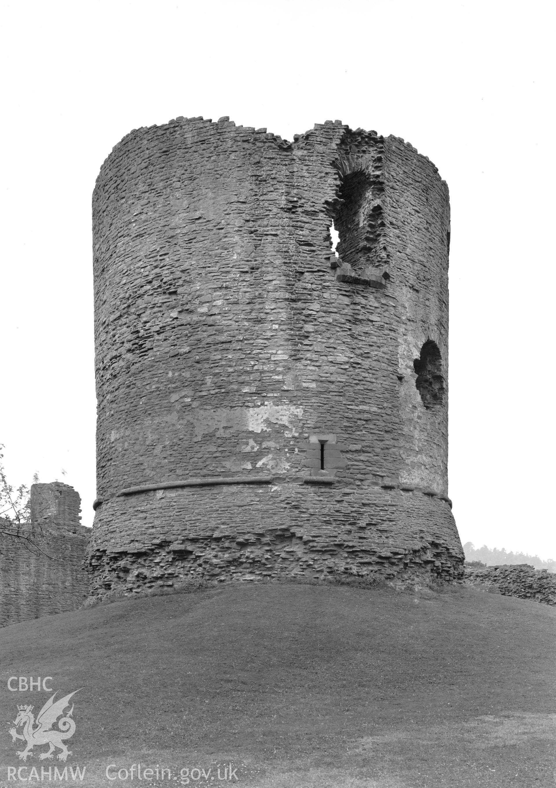 D.O.E photograph of Skenfrith Castle - The Keep.