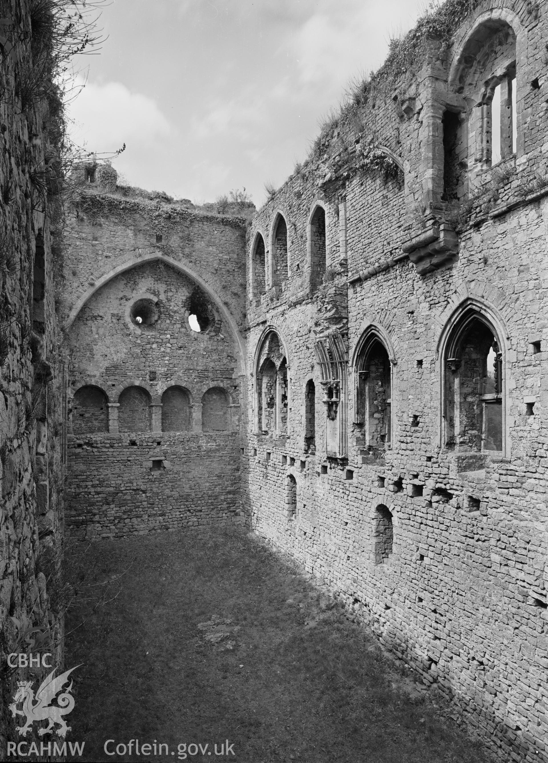D.O.E photographs of Chepstow Castle.