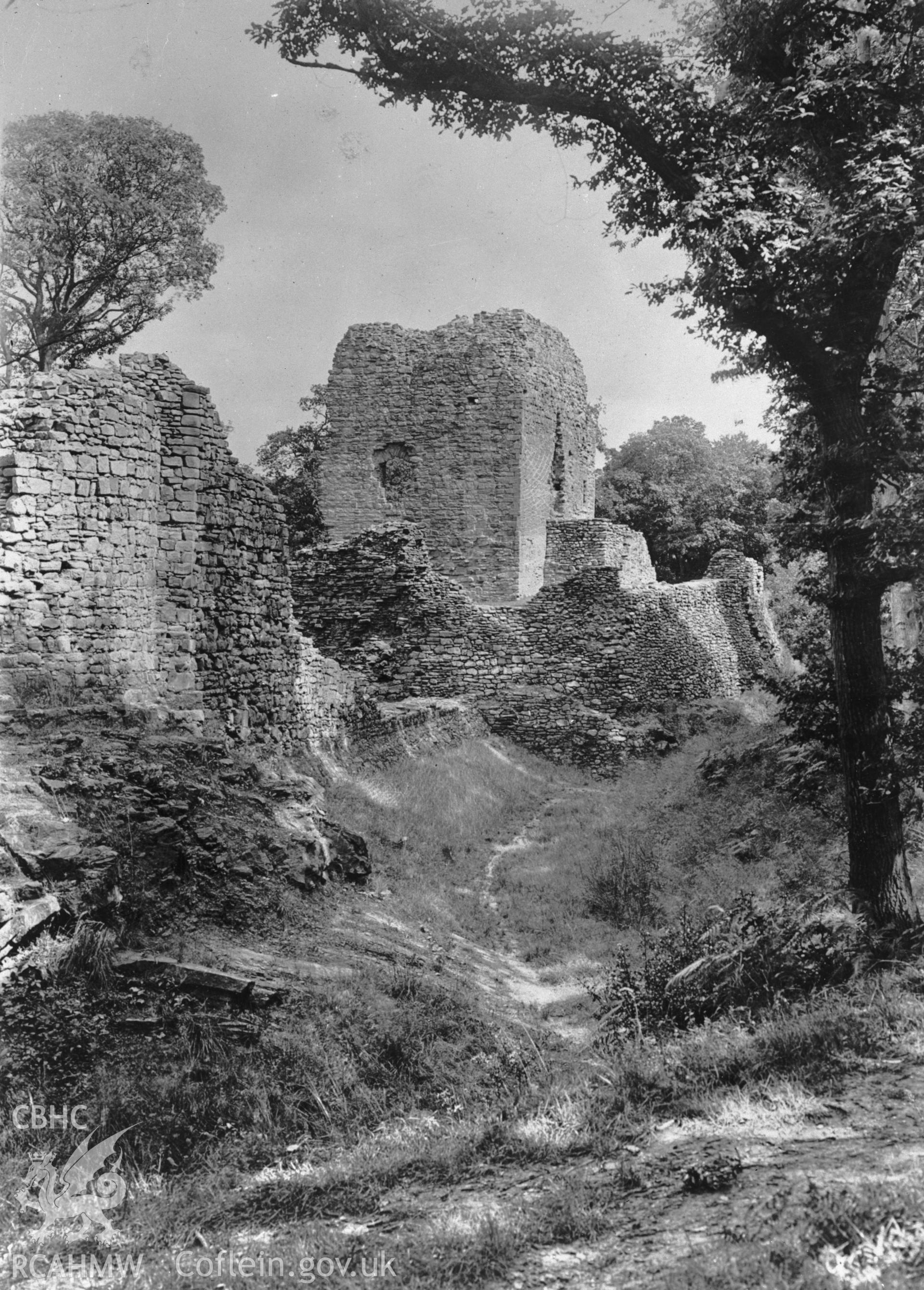 D.O.E photograph of Ewloe Castle.
