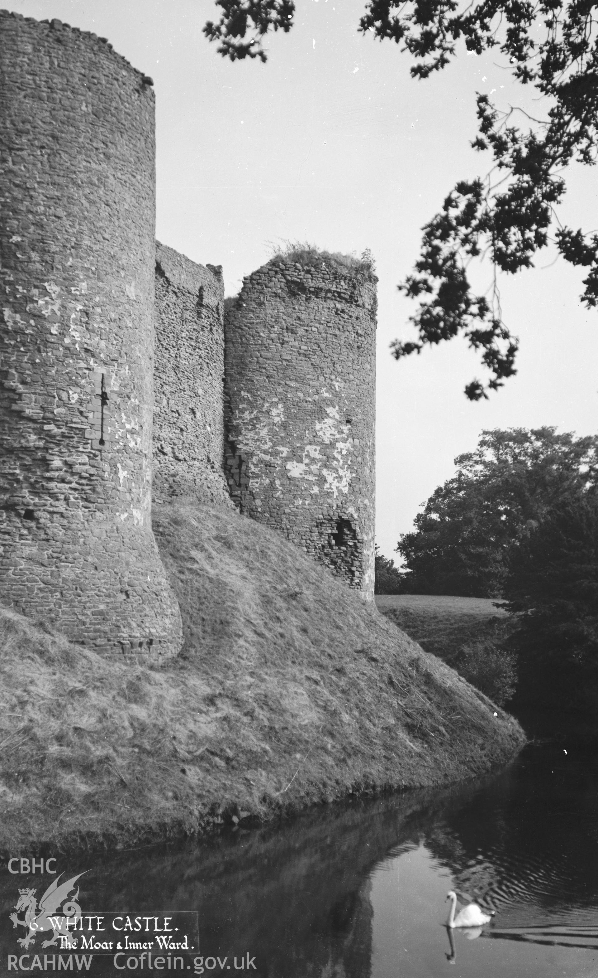D.O.E photograph of White Castle, Gwent.