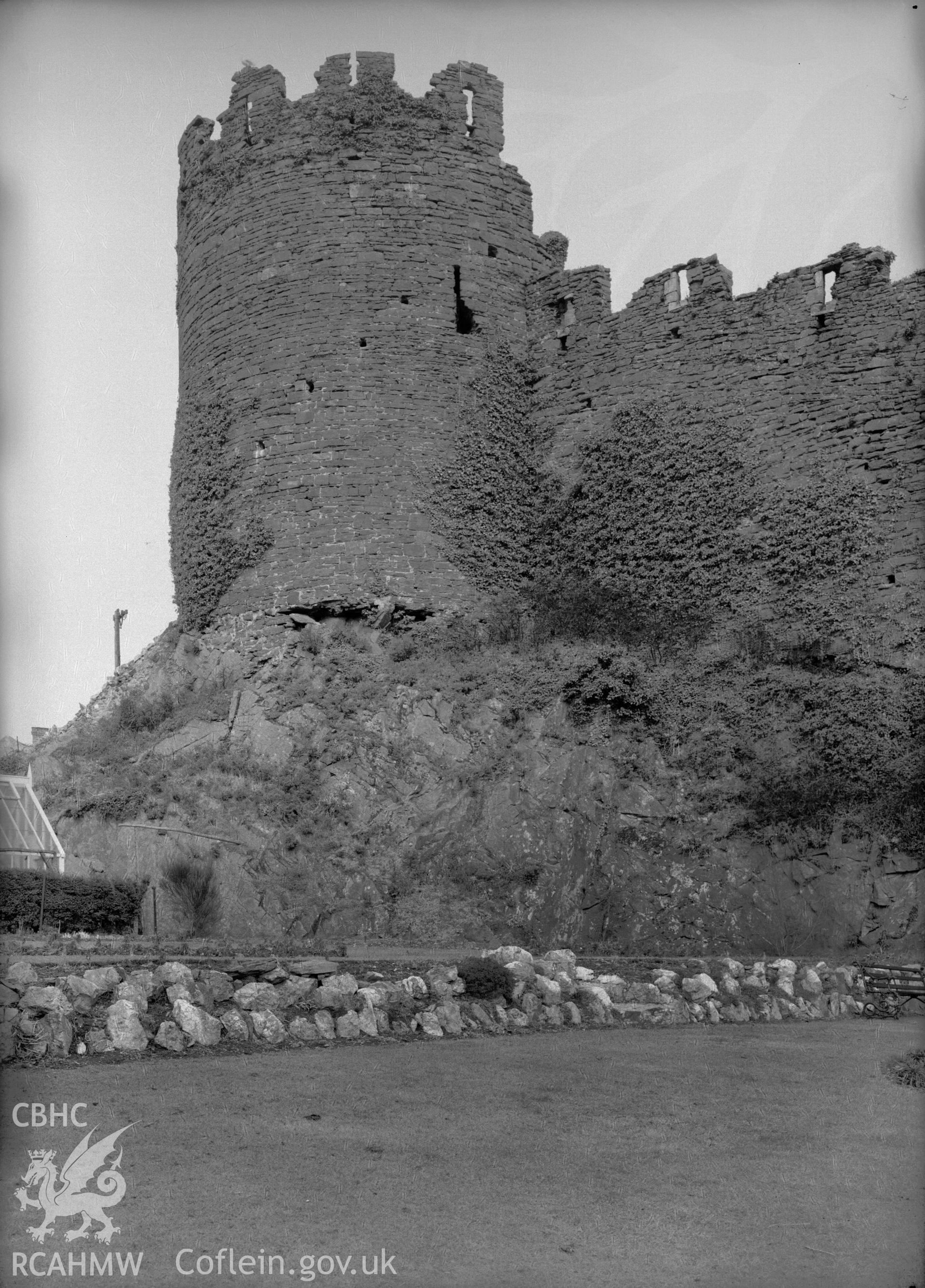 D.O.E photograph of Conwy Town Walls.