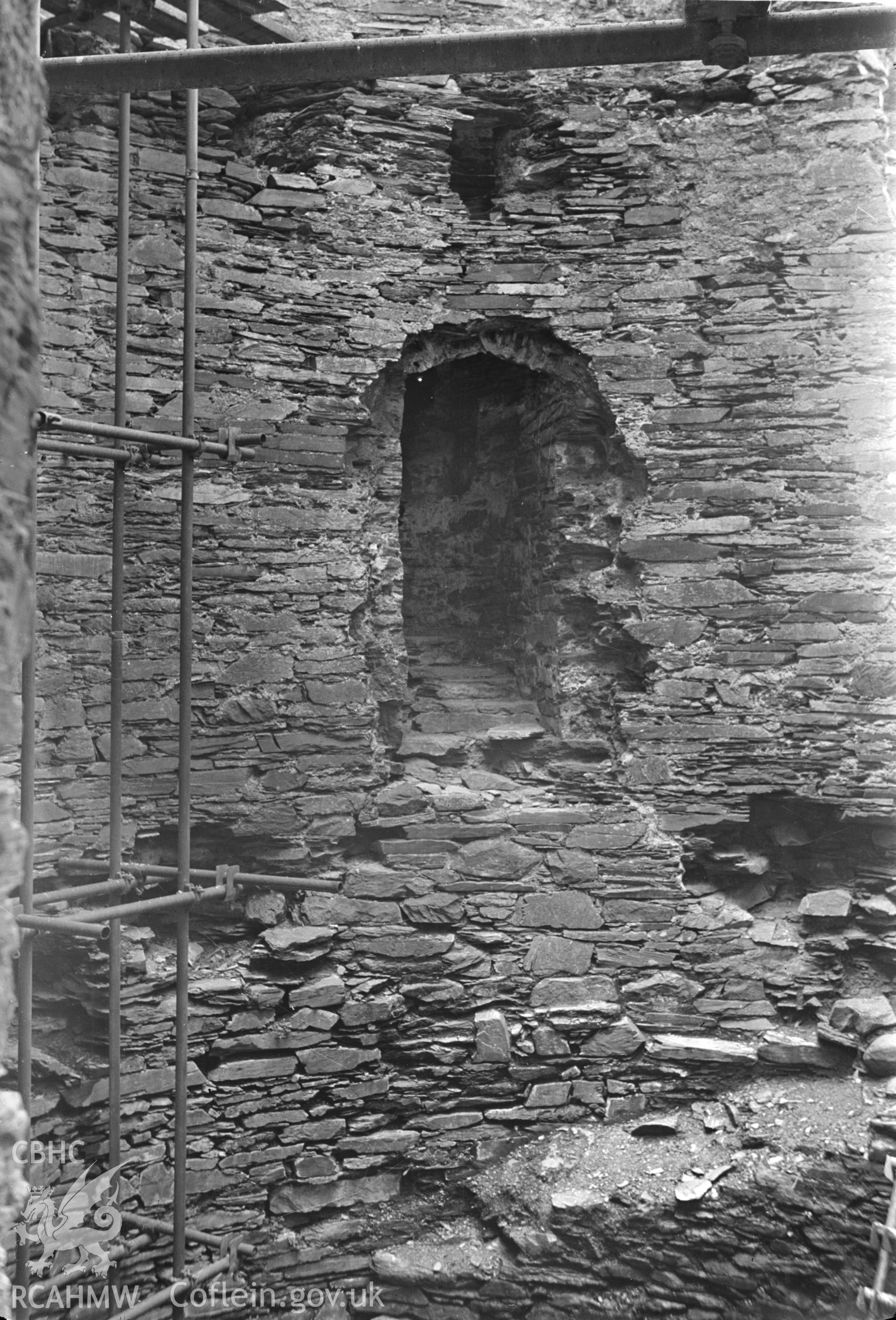 D.O.E photograph of Dolbadarn Castle.