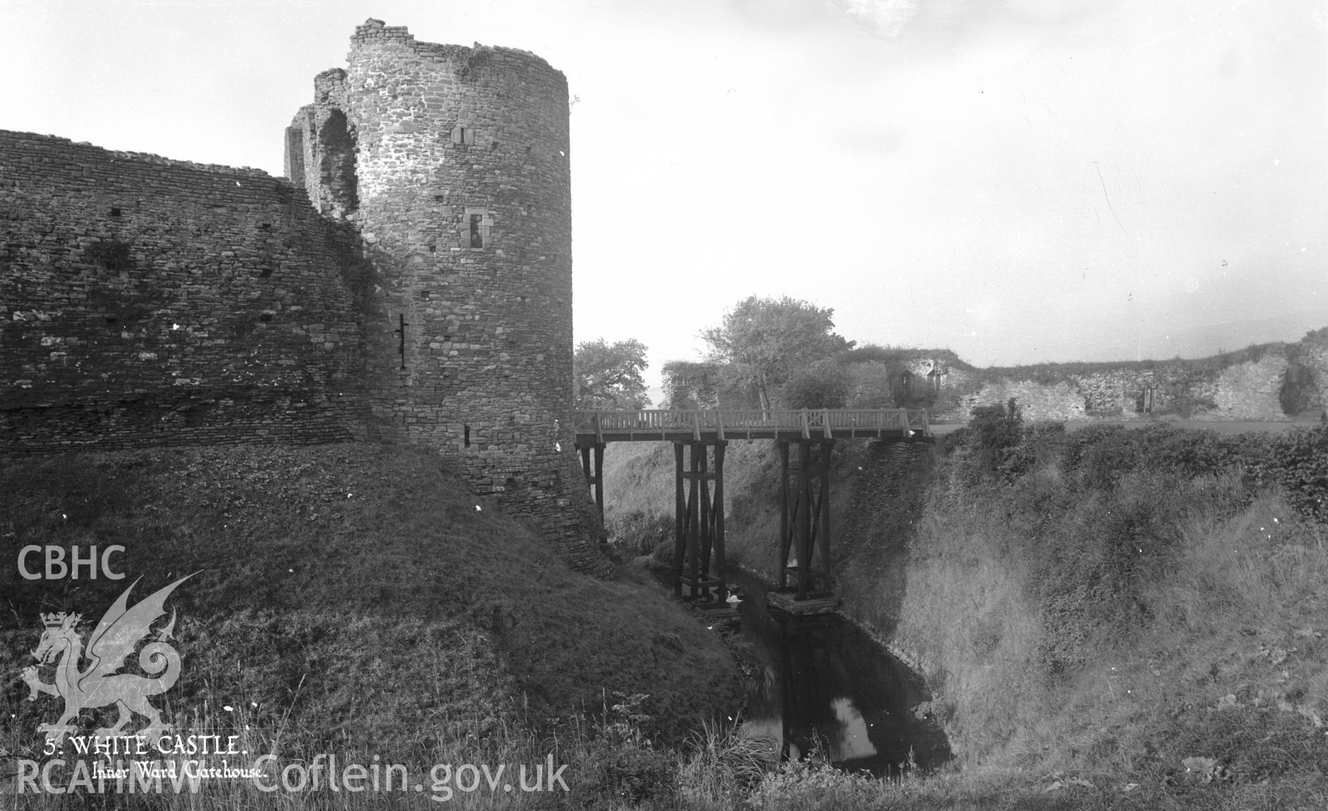 D.O.E photograph of White Castle, Gwent.