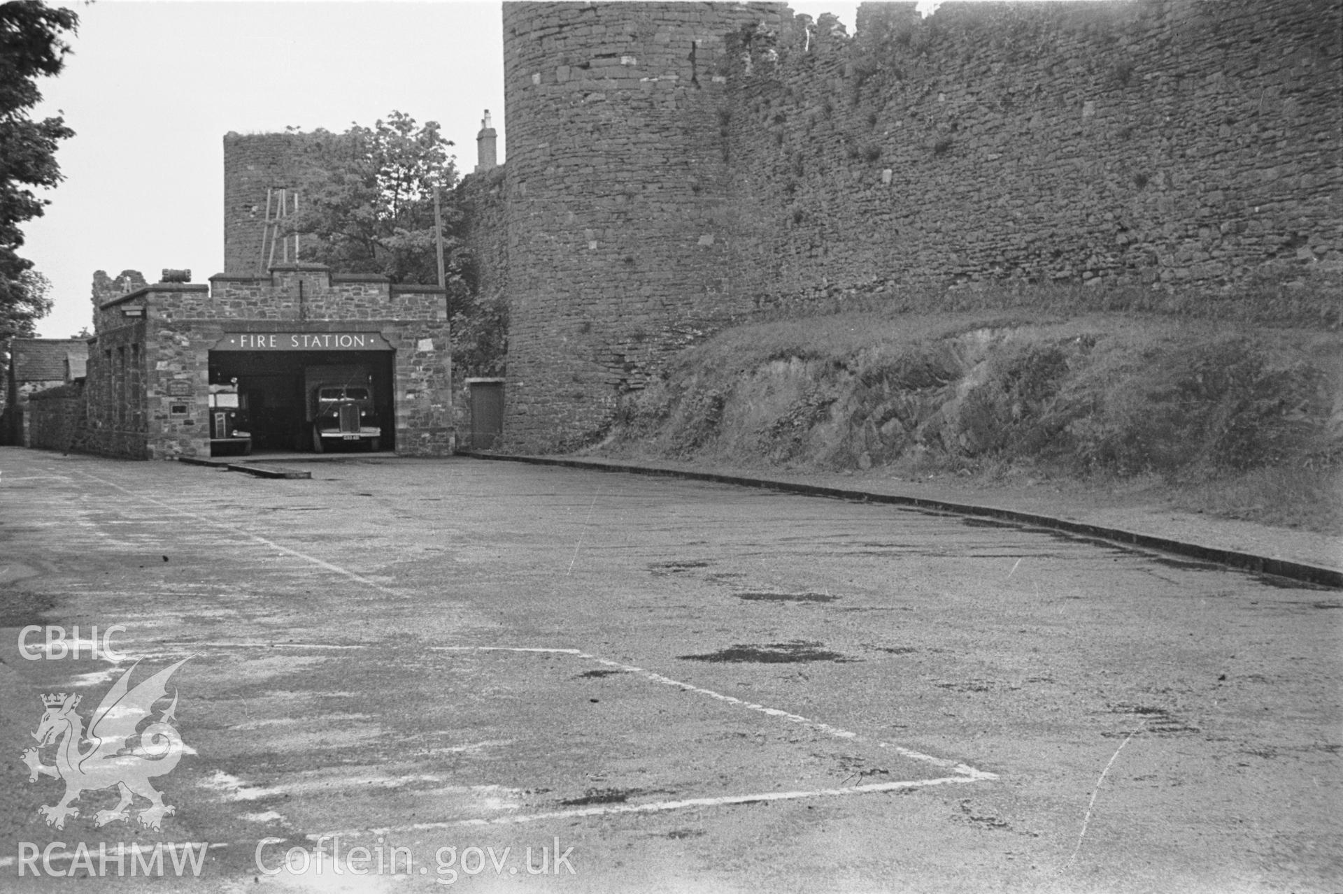 D.O.E photograph of Conwy Town Walls.