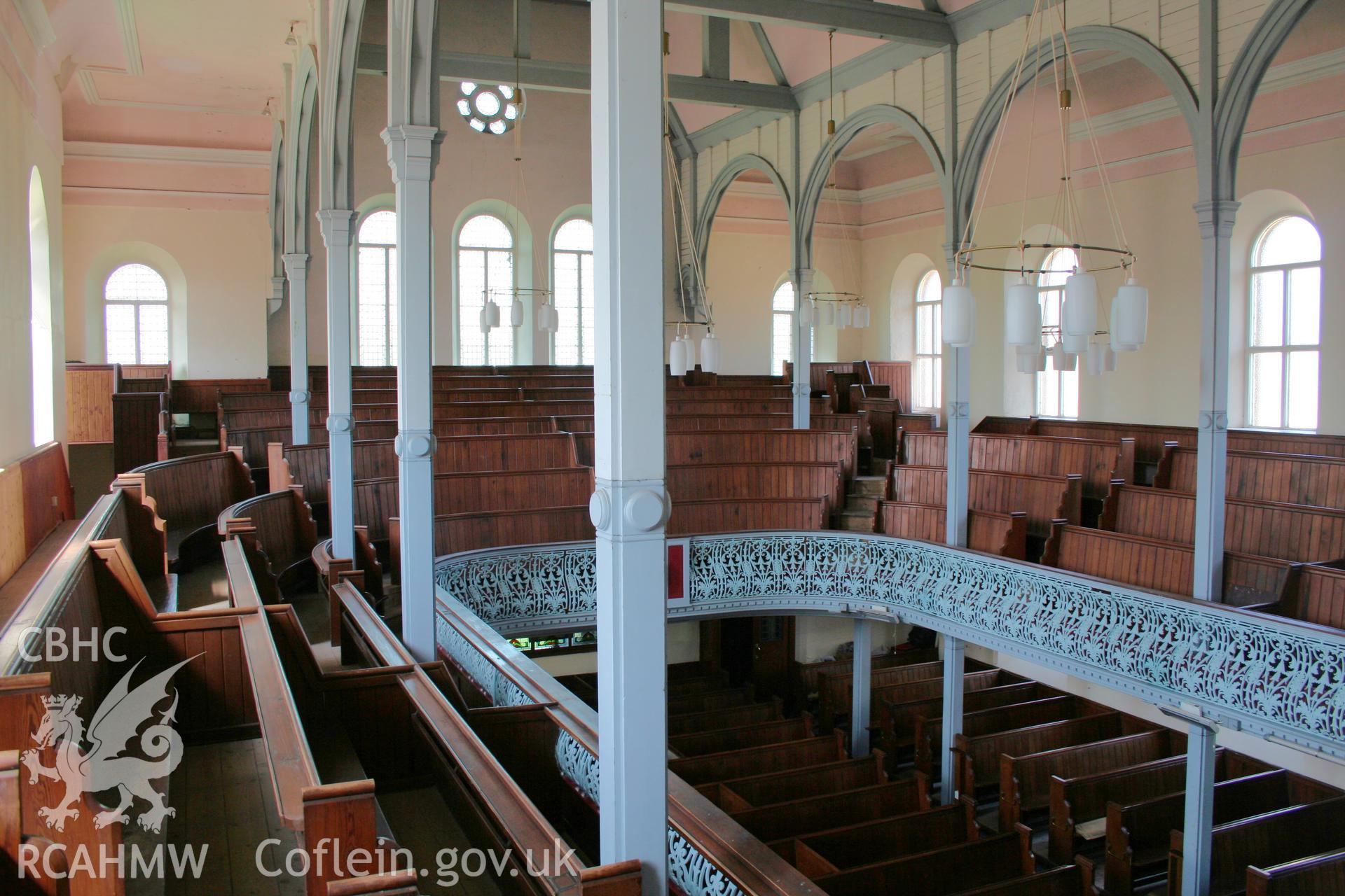 Bethany Chapel, the interior looking north-east.