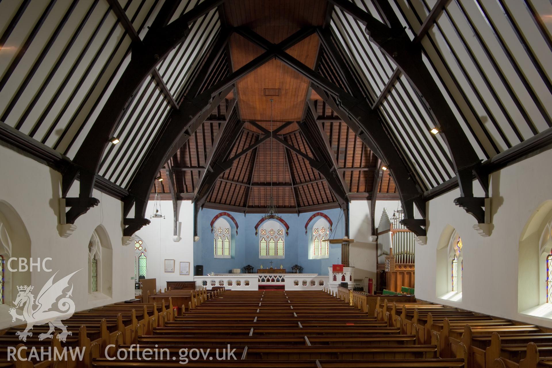 Interior from south southwest.