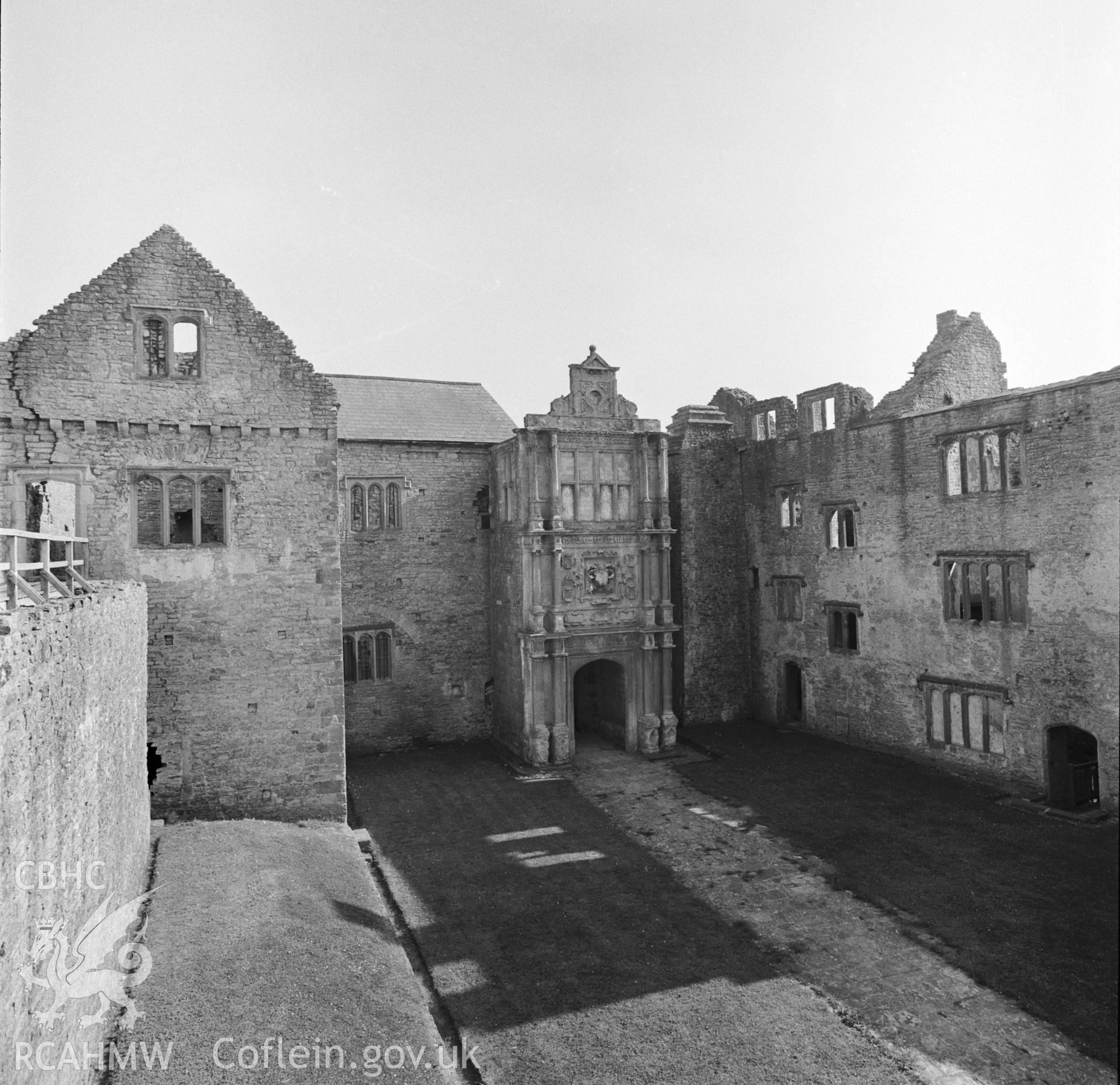Courtyard interior from the north-east