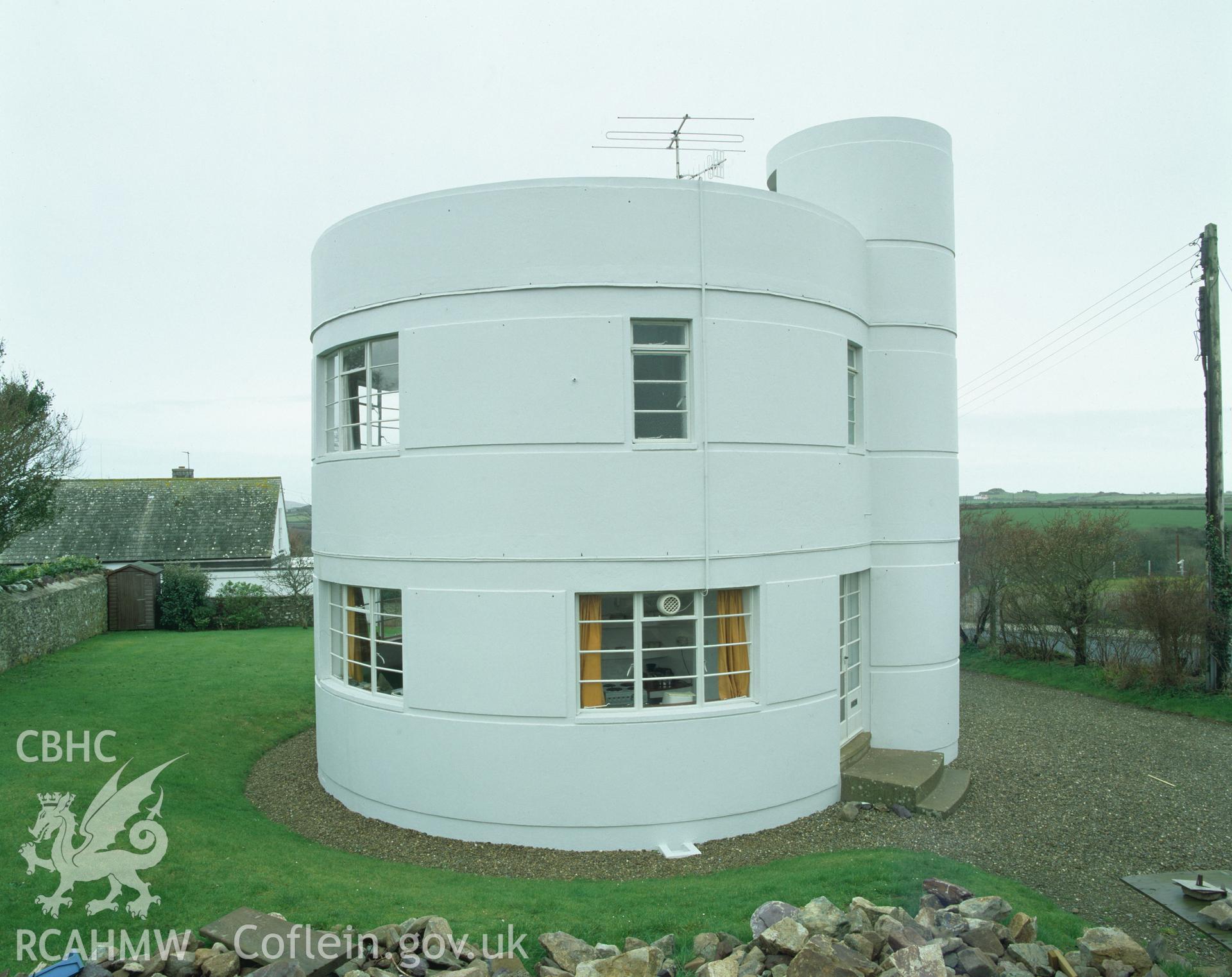 RCAHMW colour transparency showing the Round House, St Davids, taken by Iain Wright, 2003.