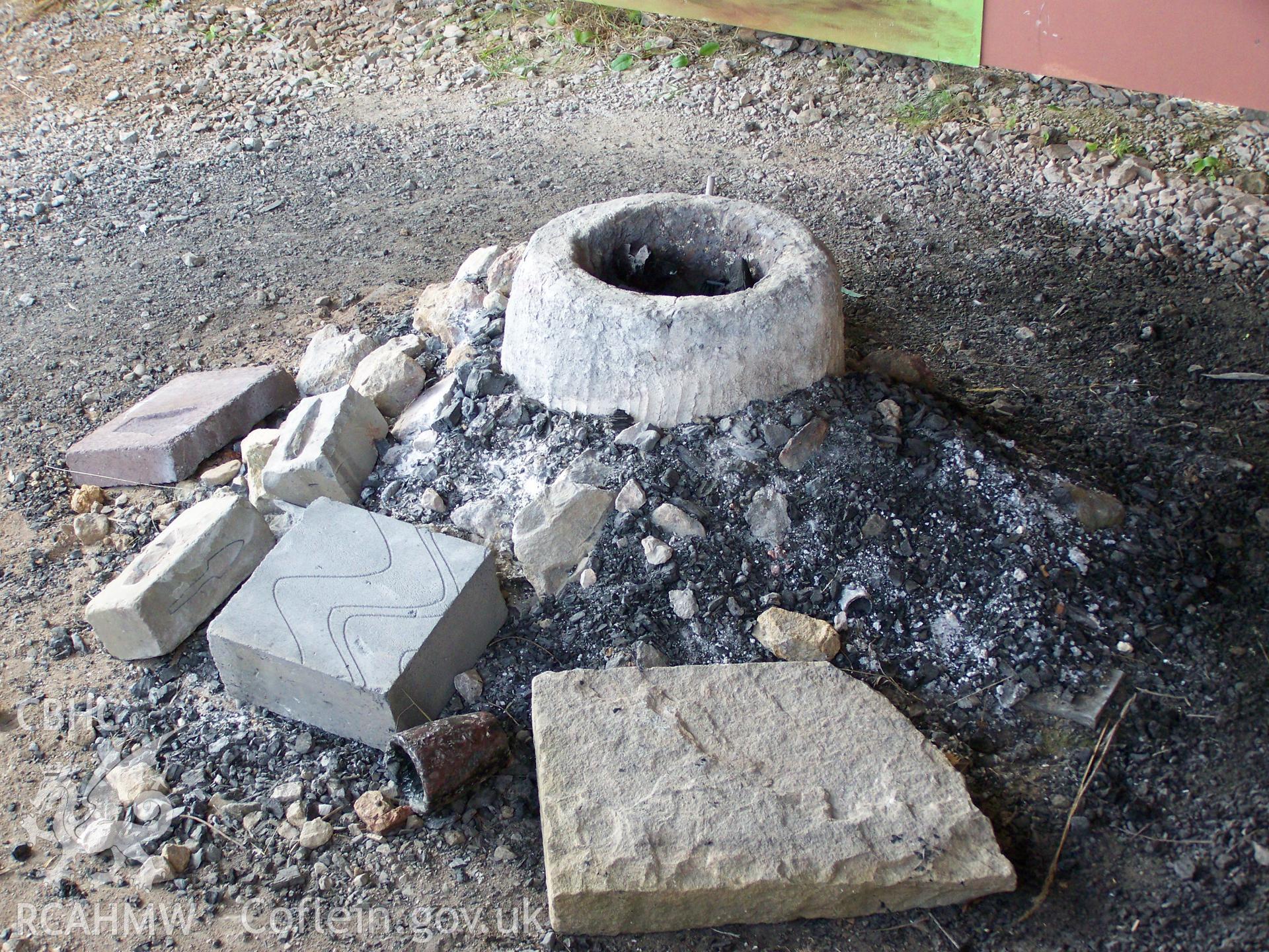 Smelting process recreated for visitors
