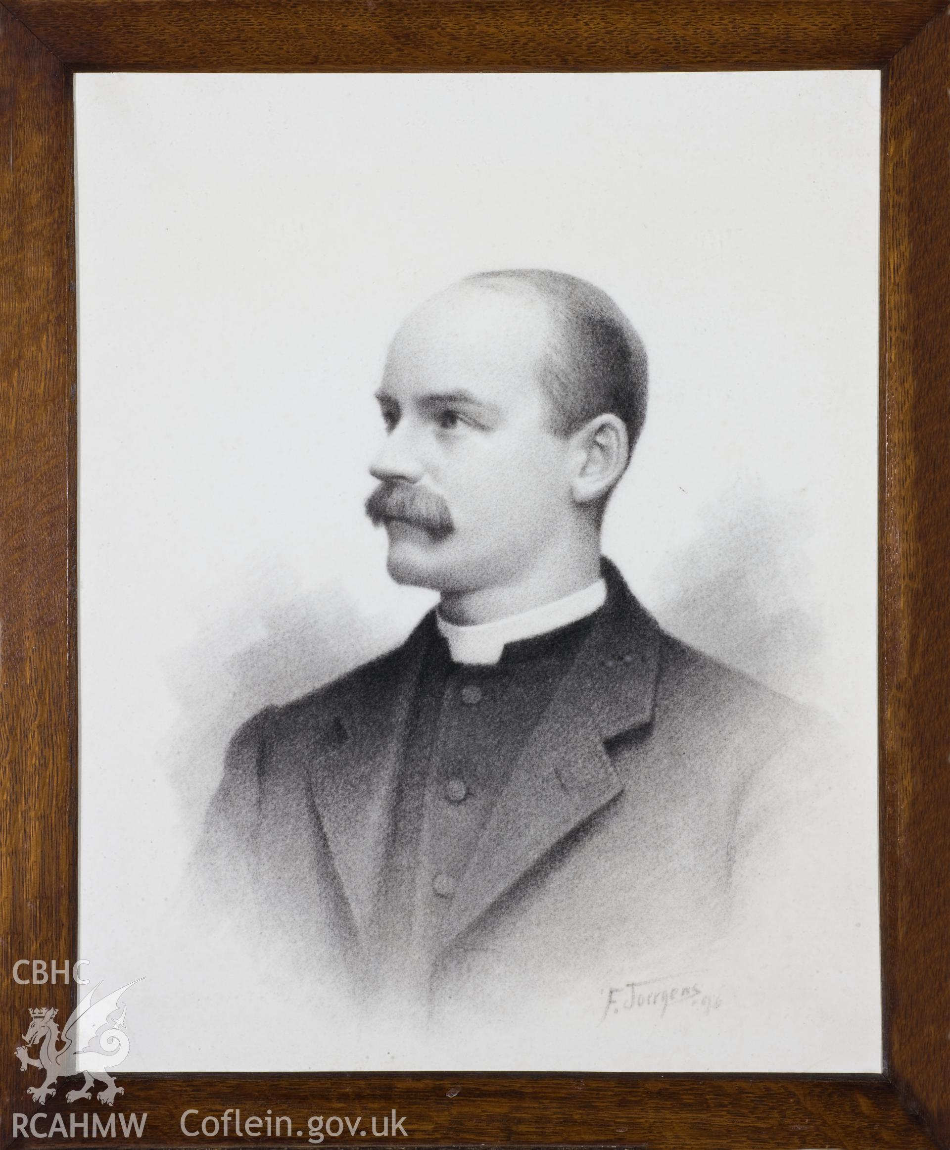 Portrait of minister: F. Jorrgens.