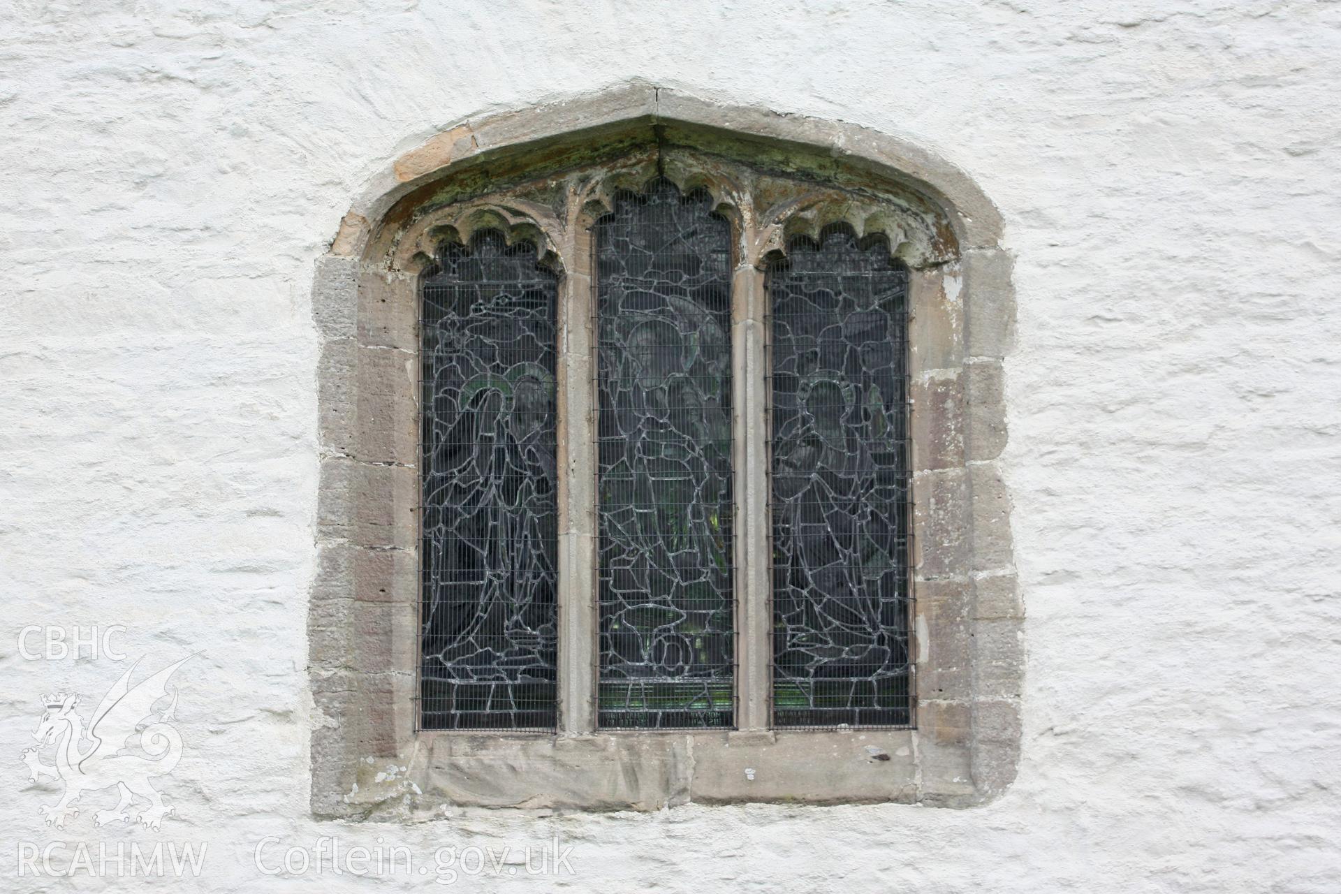 St Marcella's Church detail of north window
