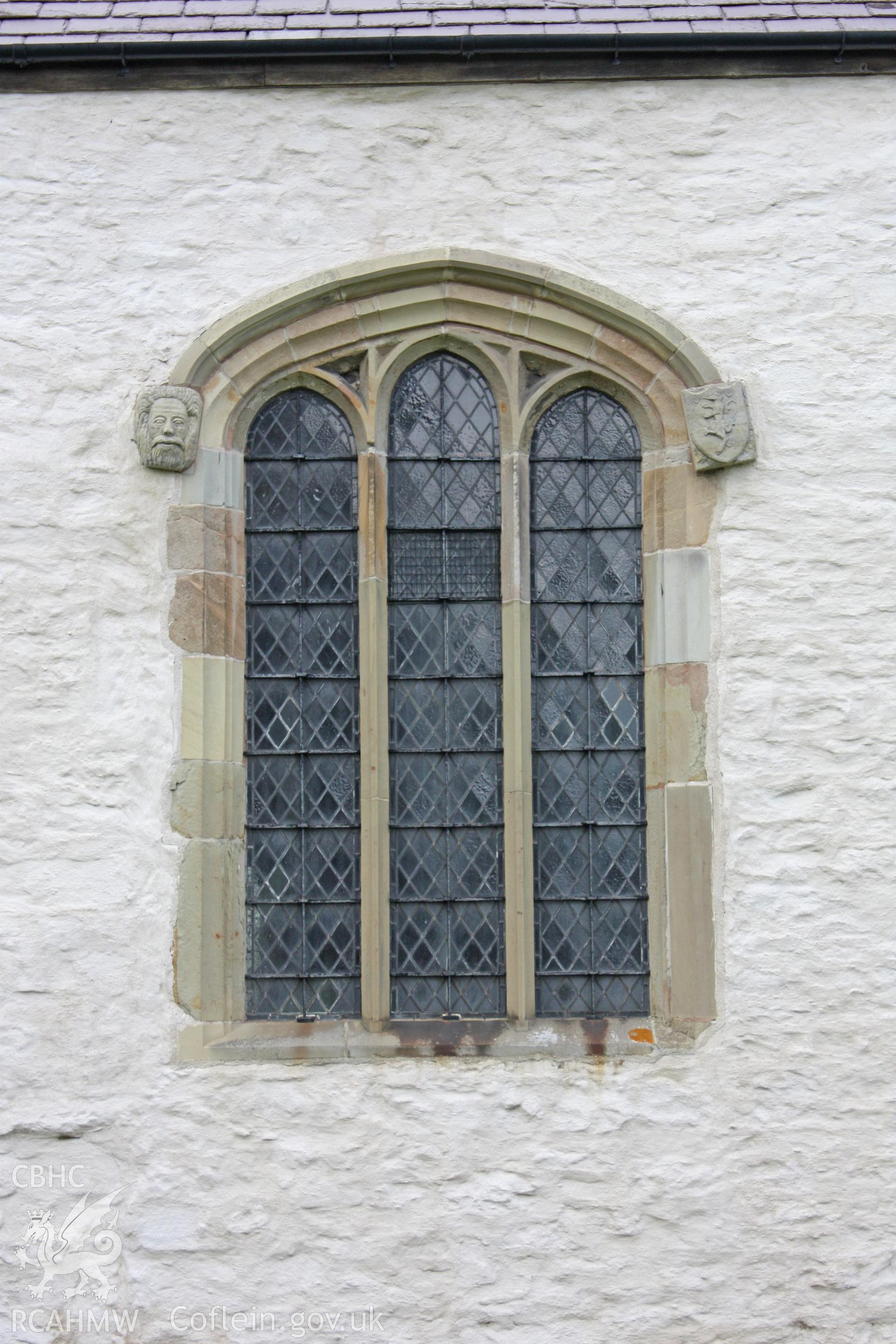 St Marcella's Church detail of south windows