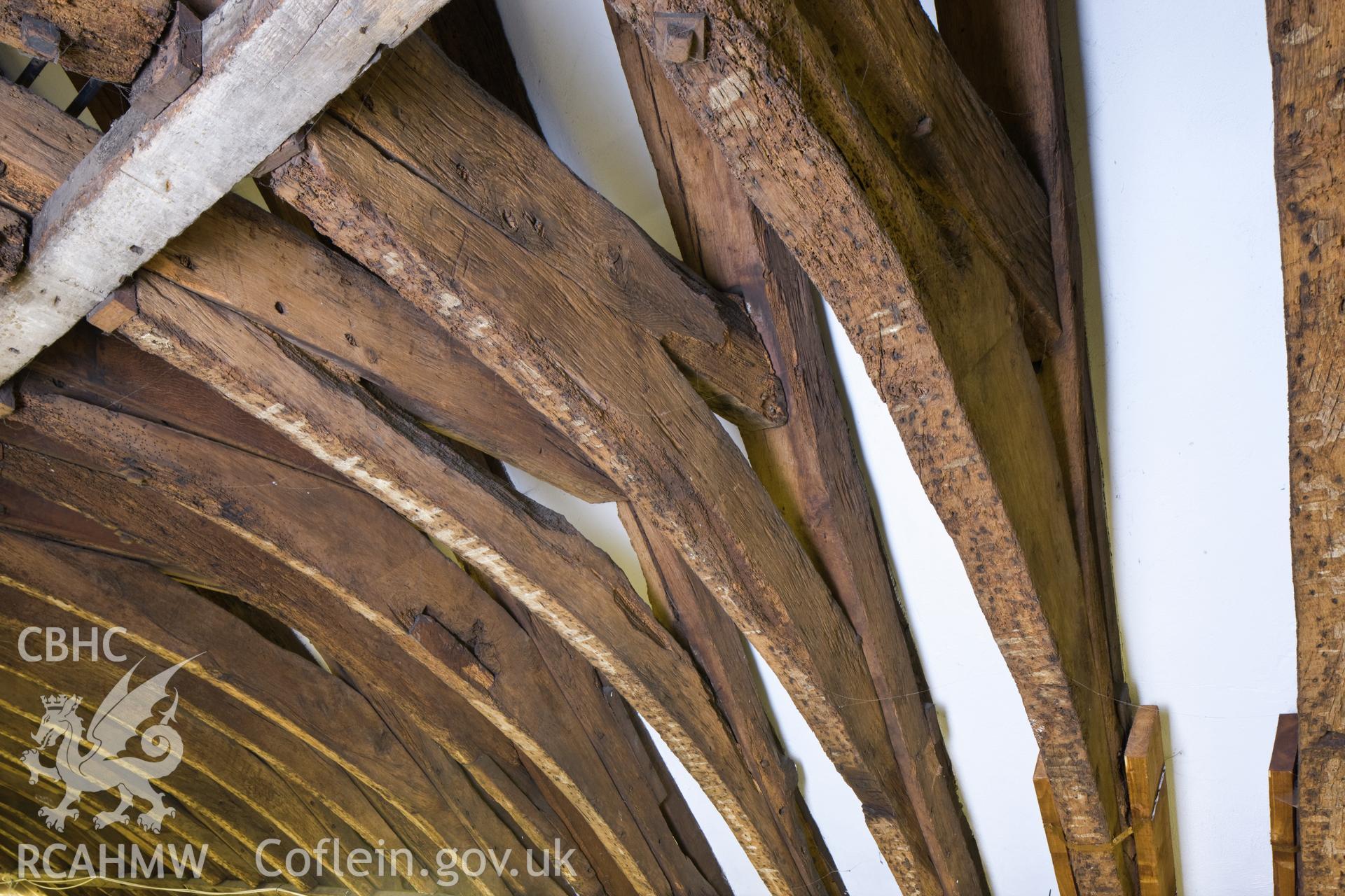 Detail of roof jointing.
