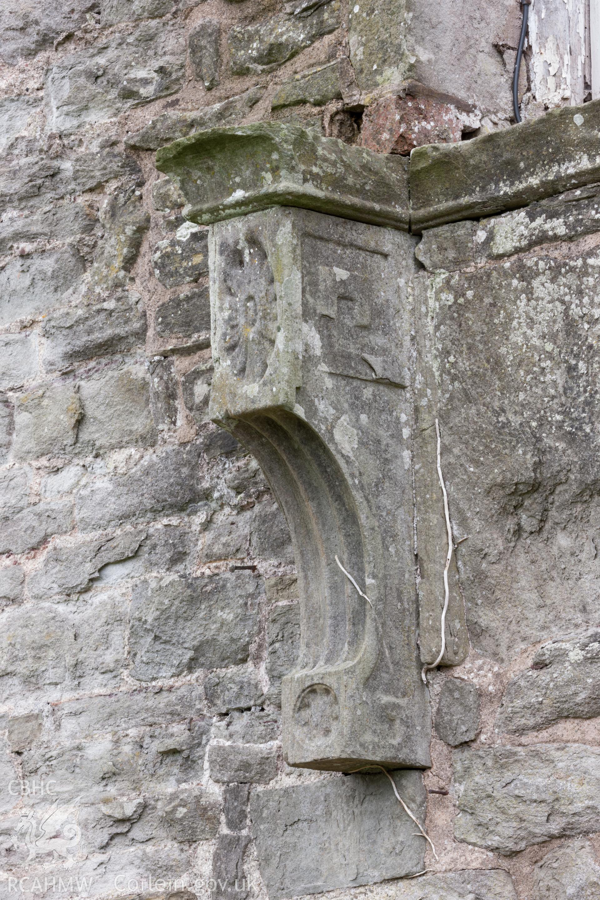 Detail of Georgian corbell for canopy