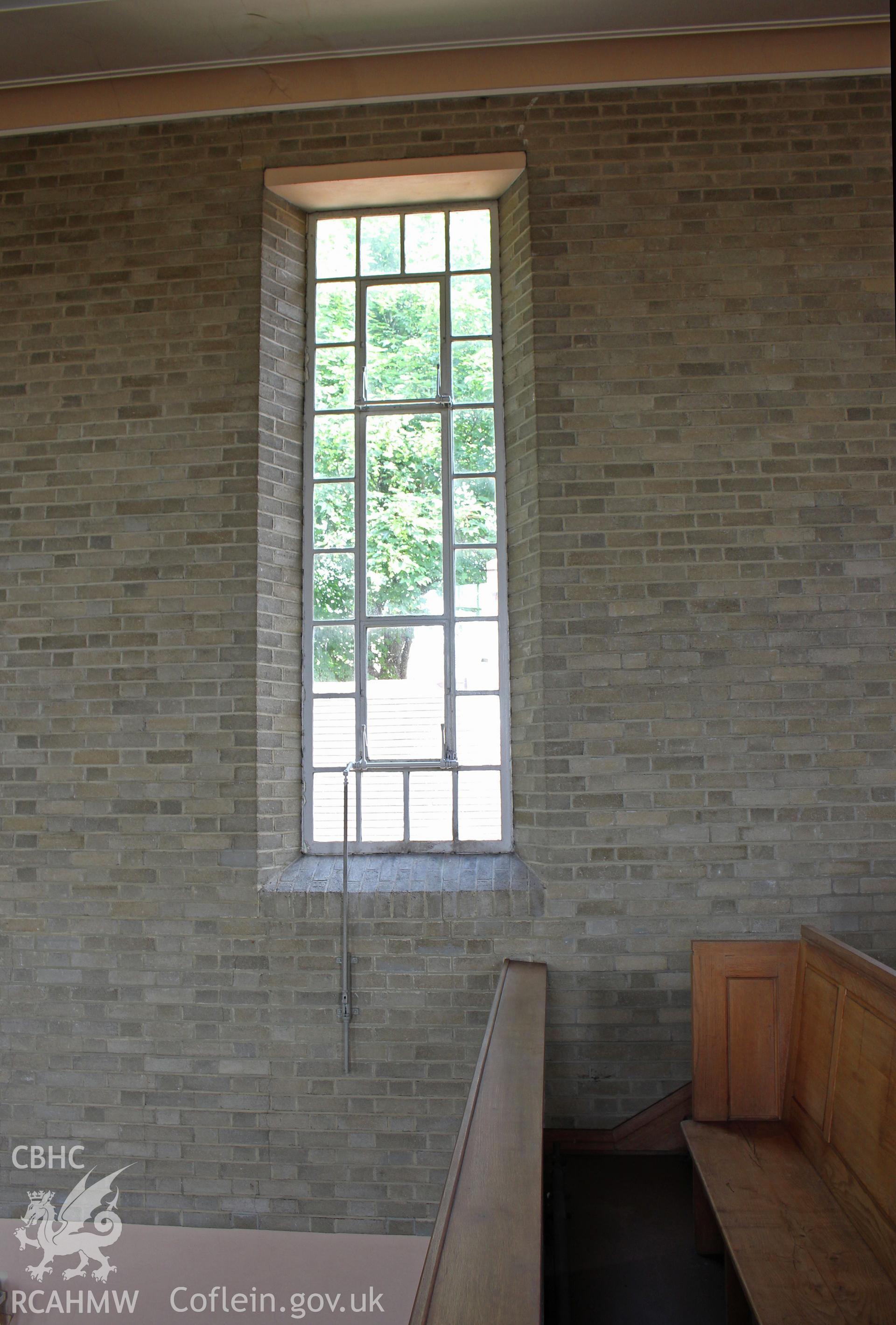Trinity Chapel, Sketty, detail of window