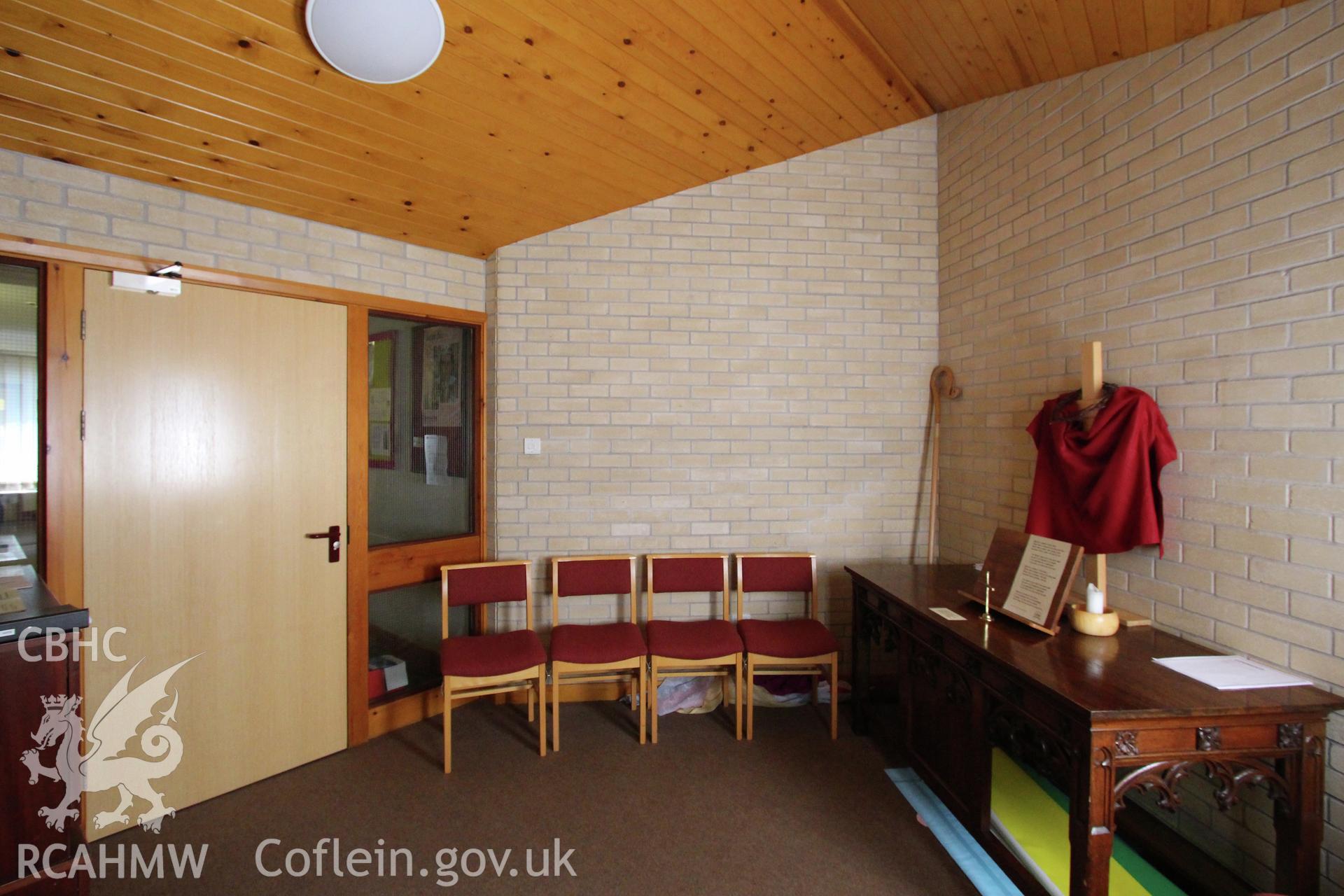 Manselton URC Chapel, Swansea, ministers room