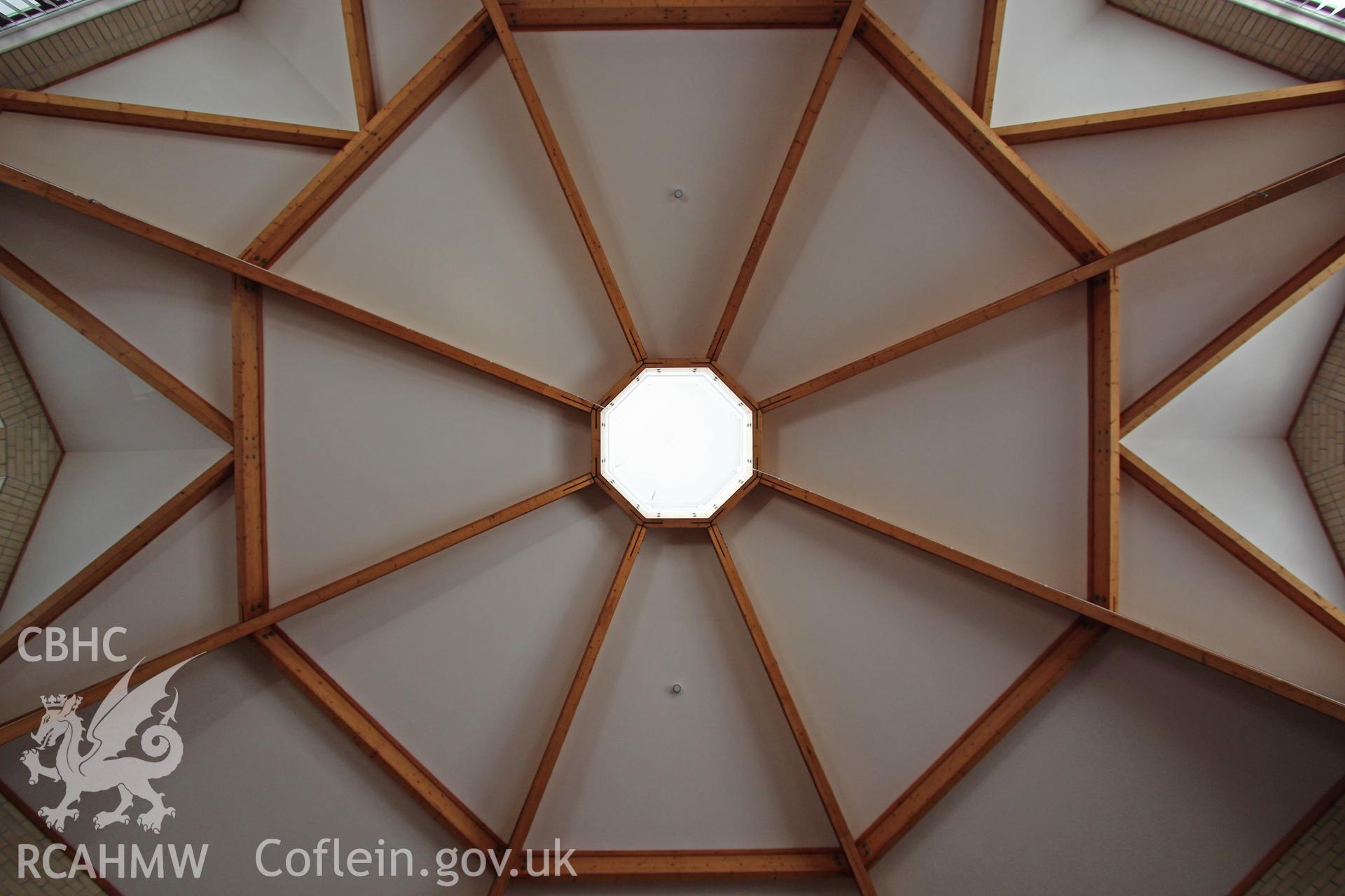 Manselton URC Chapel, Swansea, detail of roof