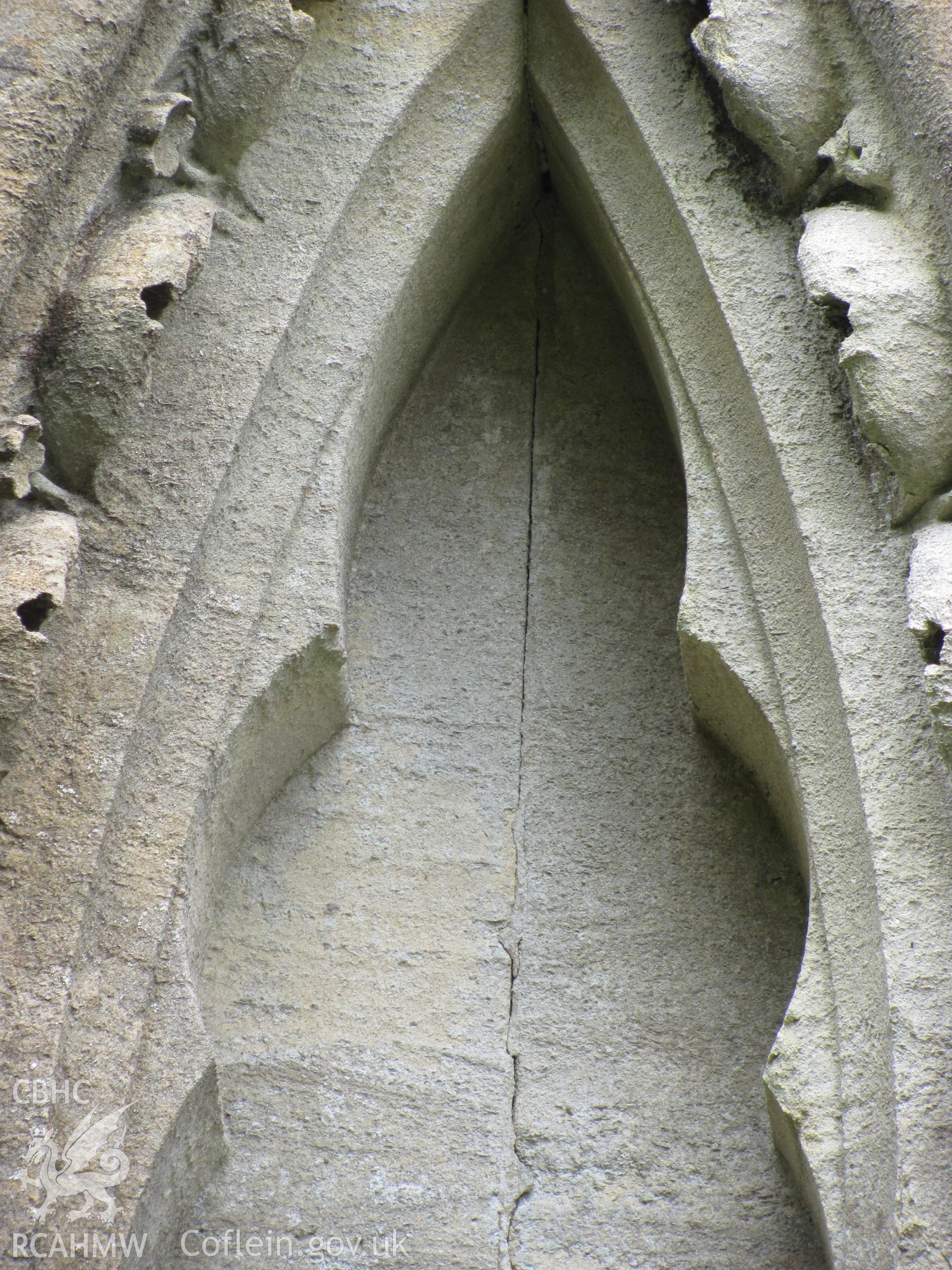 Detail of the north-west side of the memorial.