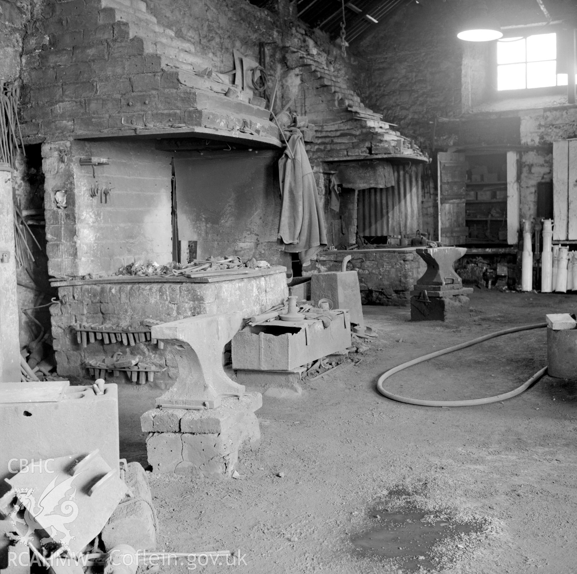 Blacksmiths shop and forges. (Cornwell ref: 645). NA/MM/91/121e