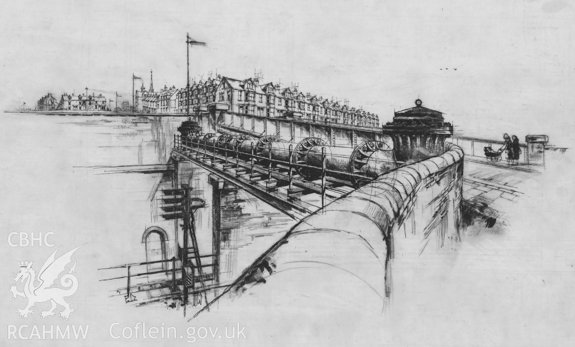 Gateshead Gasmain: (pencil and ink) original tracing.