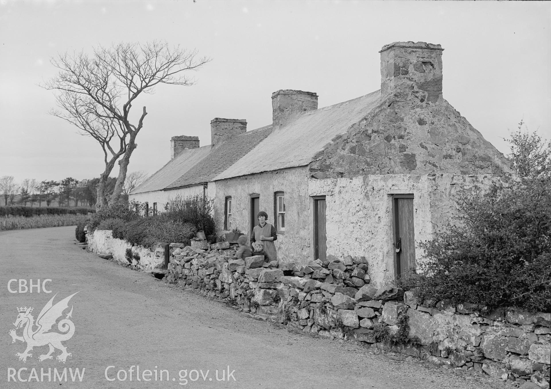View of Coedana Cottage in Angelsey.