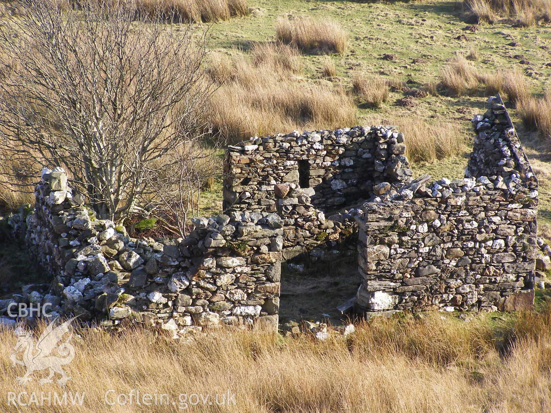 Photograph of Clogwynygarreg Farm Building taken on 30/01/2006 by P.J. Schofield during an Upland Survey undertaken by Oxford Archaeology North.