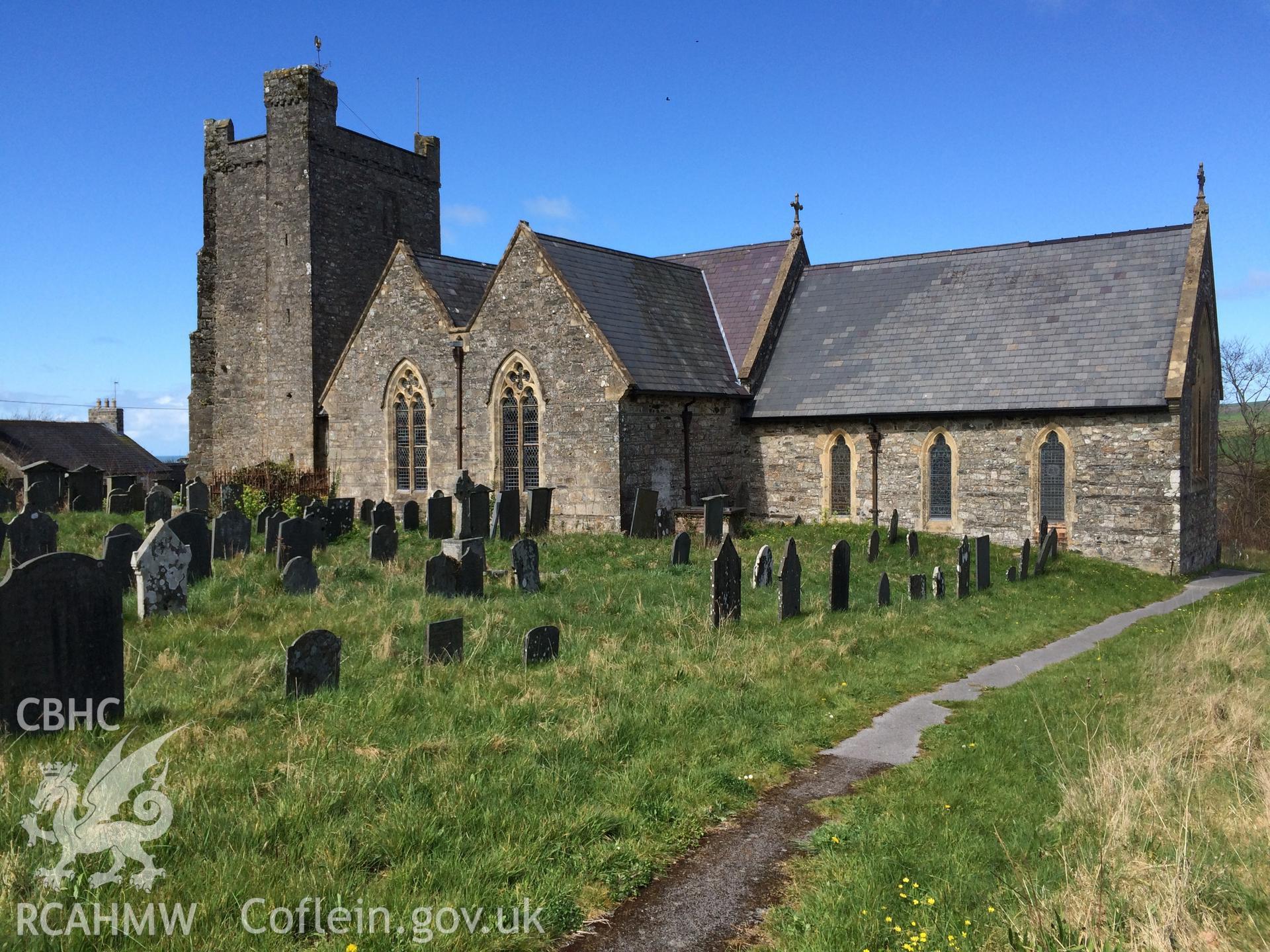 Colour photo showing Newport Church, taken by Paul R. Davis, 16th April 2016.