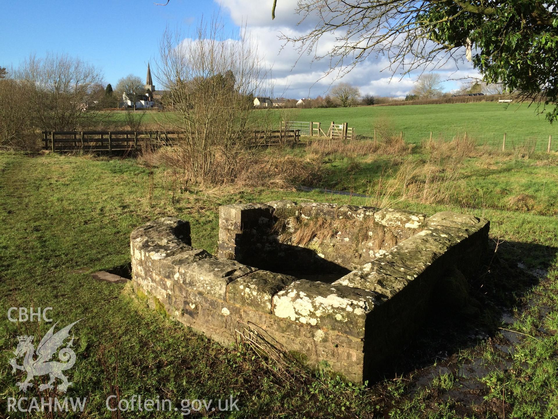 Colour photo showing St Anne's Well, taken by Paul R. Davis, 10th February 2016.
