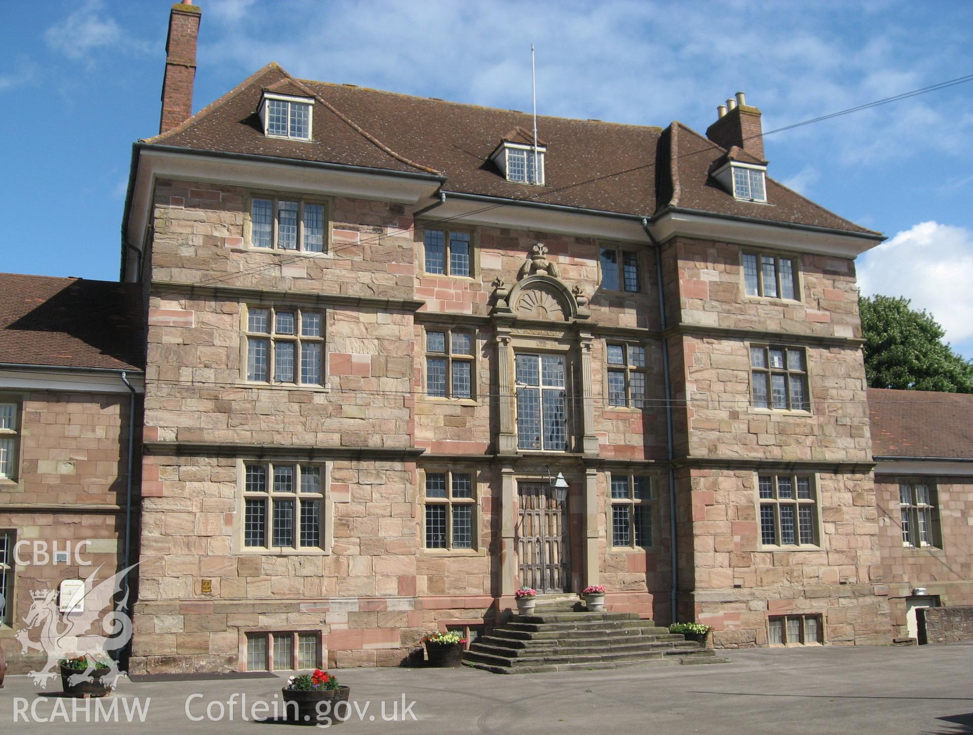 Colour photo showing Castle House, Monmouth, taken by Paul R. Davis and dated 1st June 2006.