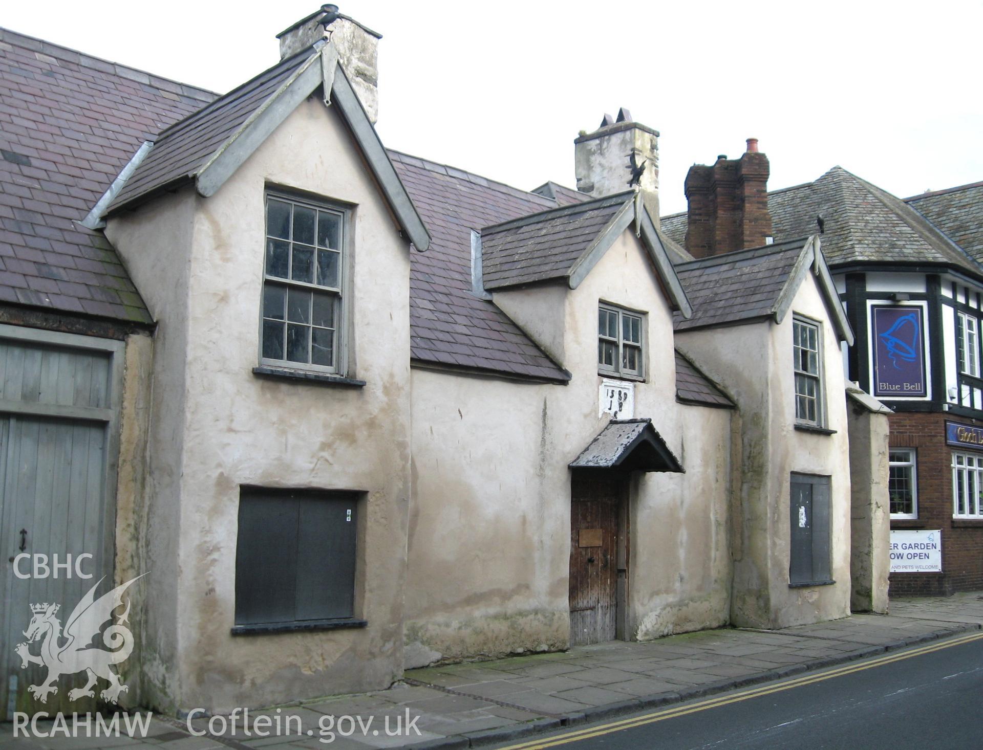 Colour photo of 11 Castle Street, Conwy, taken by Paul R. Davis and dated 3rd August 2010.