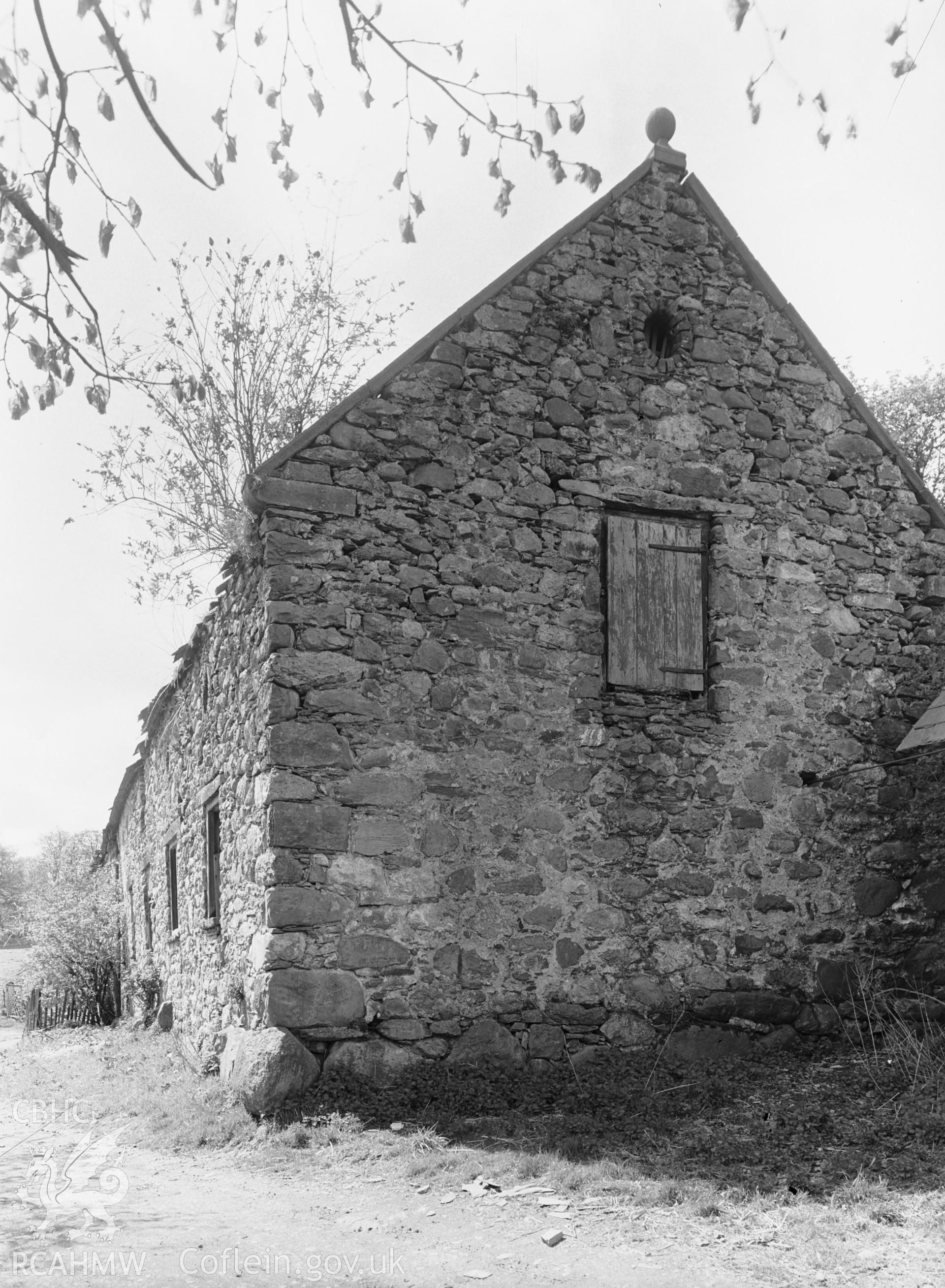 Exterior view of the old farm building