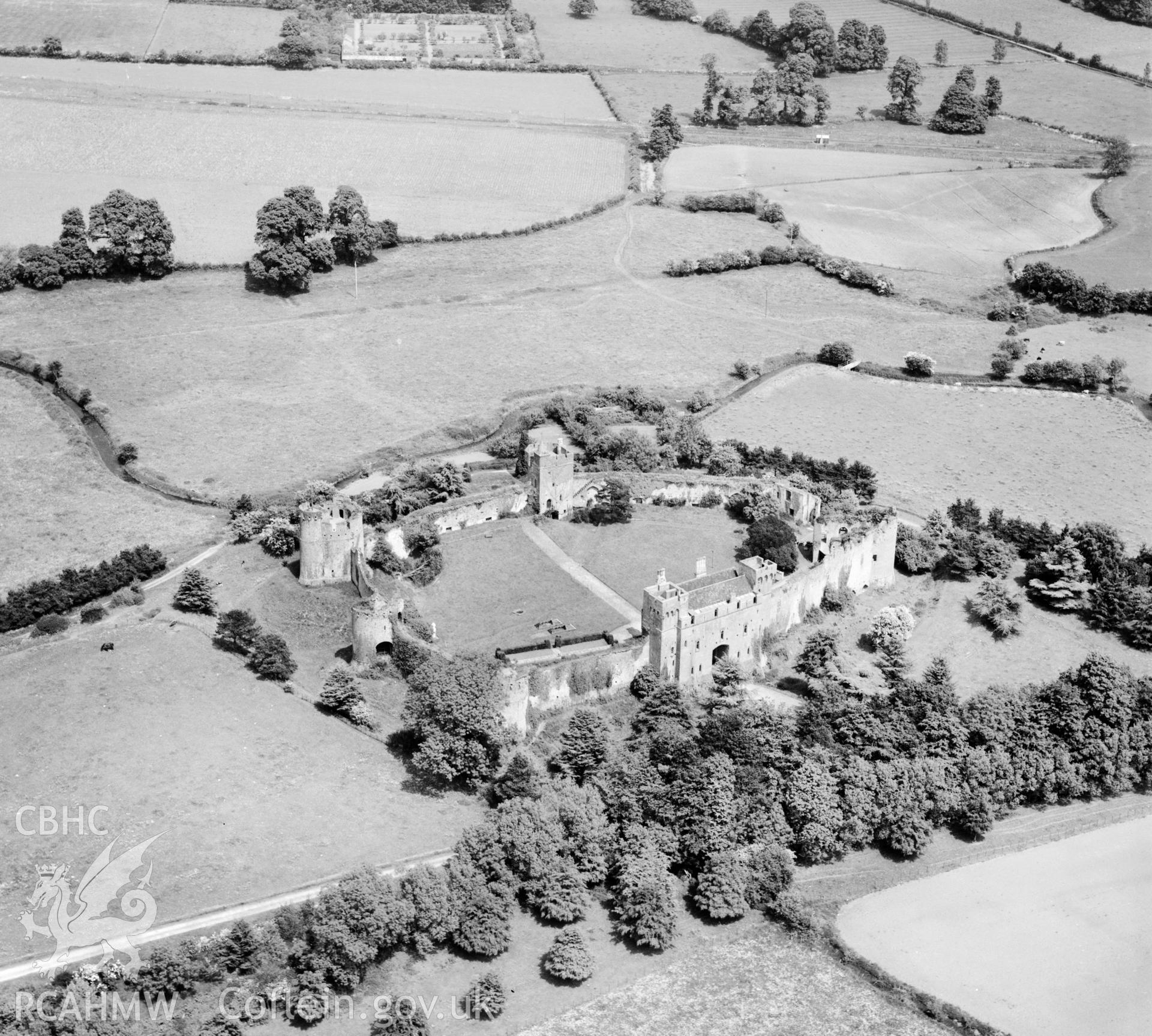 View of Caldicot Castle