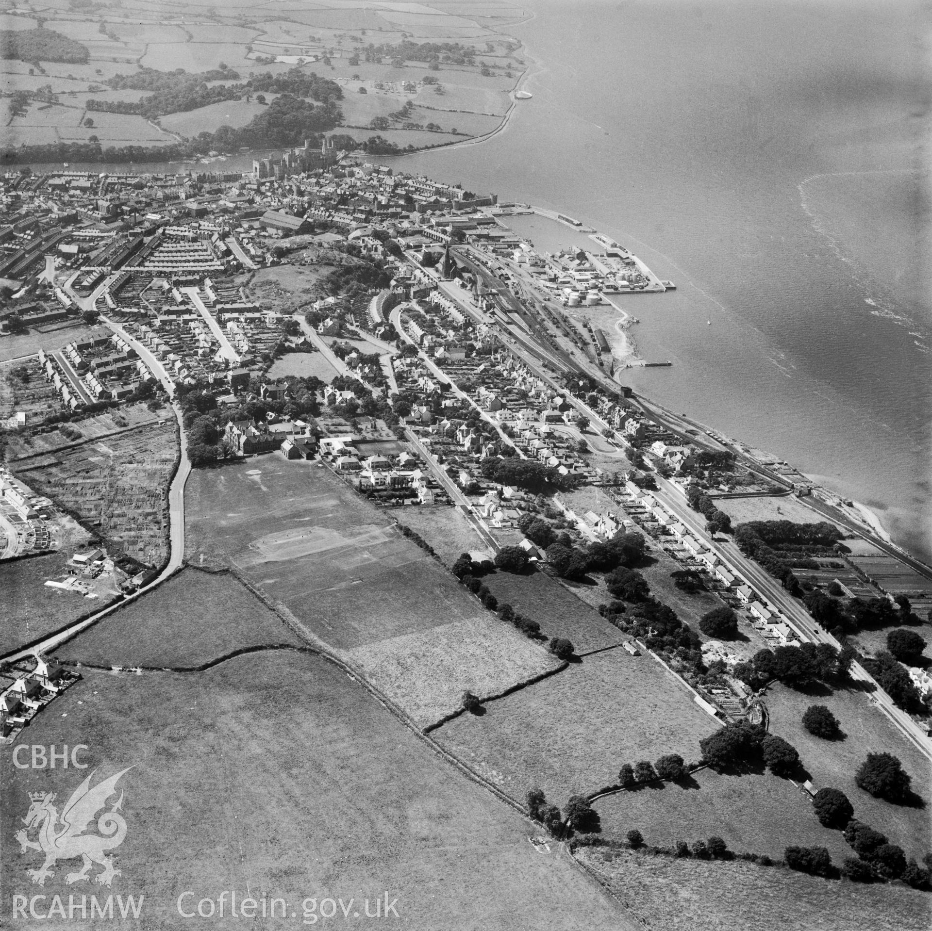 General view of Caernarfon