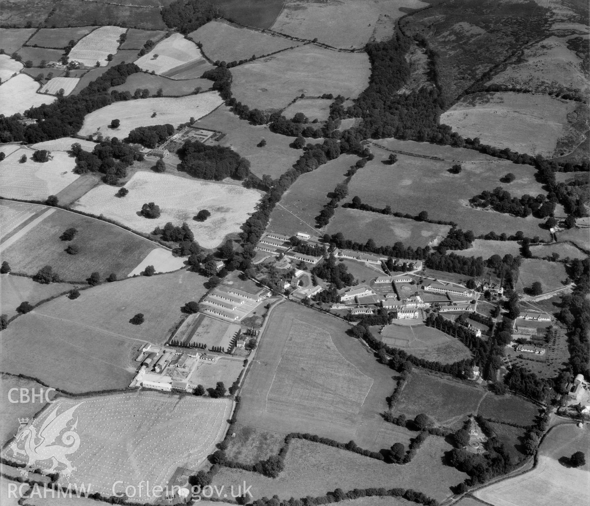 View of King Edward VII Sanitorium, Llangwyfan