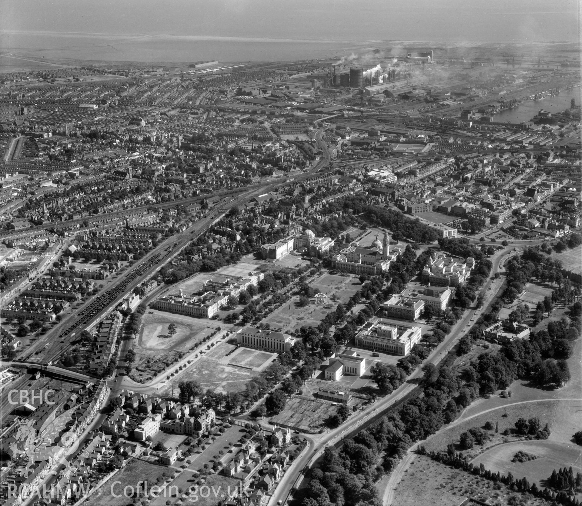 General view of Cardiff