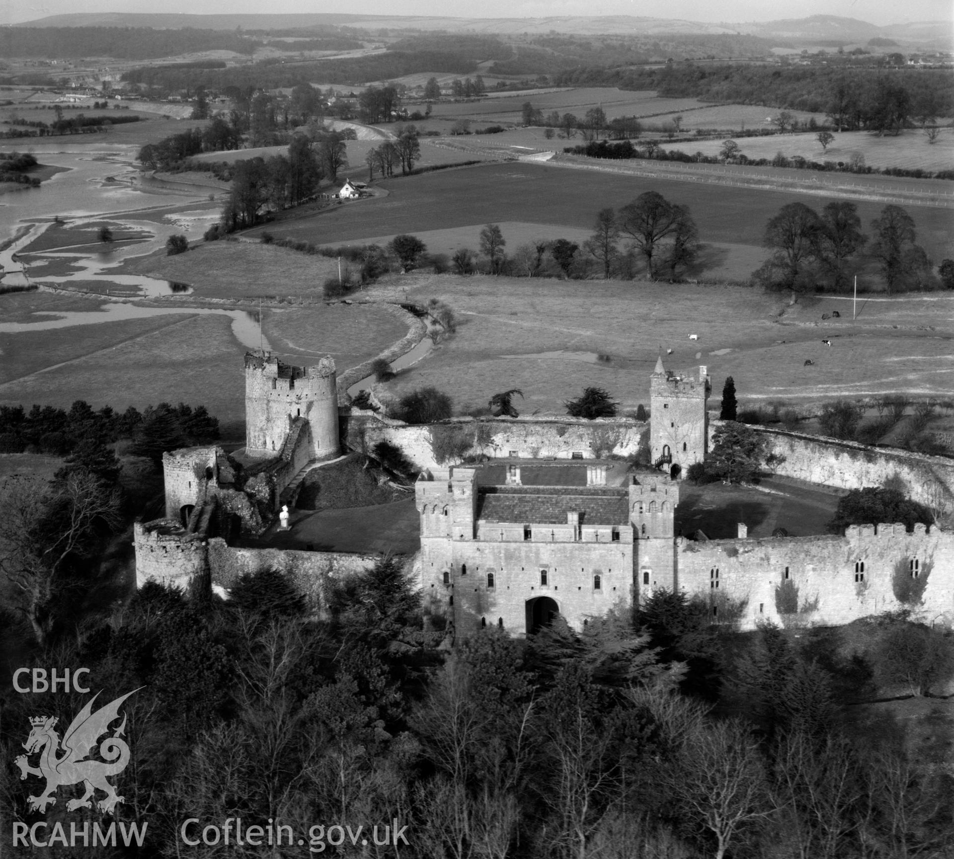 View of Caldicot castle