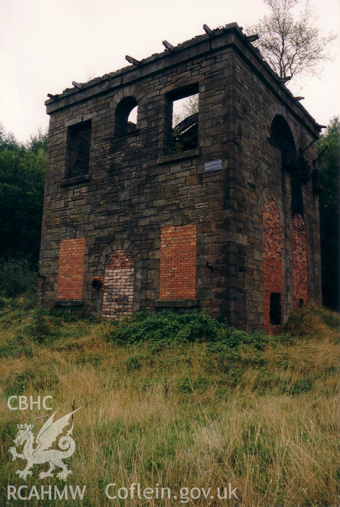 Glyn Pits 1859-65 vertical engine house.