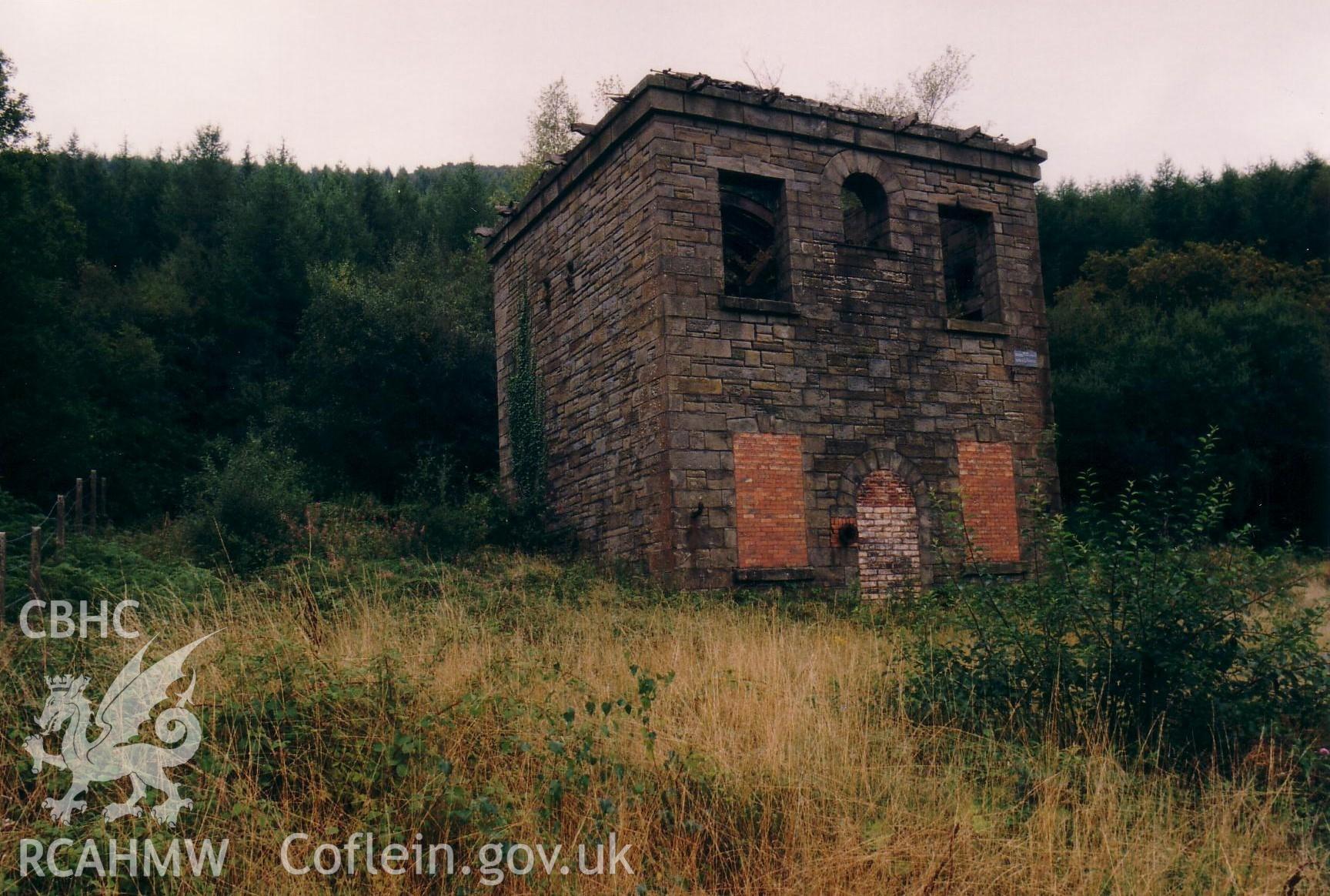 Glyn Pits 1859-65 vertical engine house.